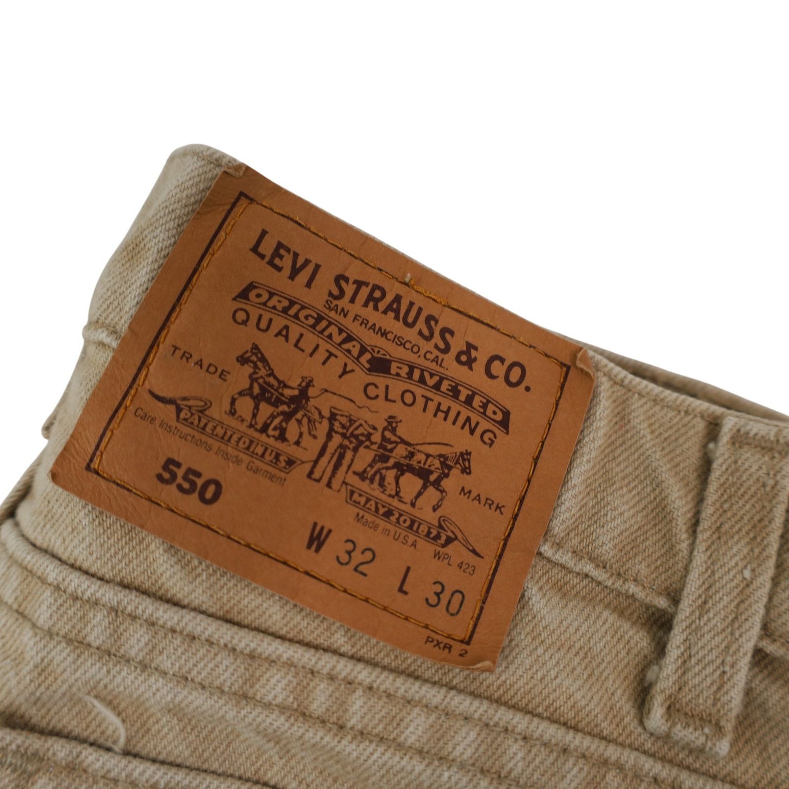 Levi's × Vintage Vintage Levi's 550 Orange Tab Denim Jeans Size US 32 / EU 48 - 16 Thumbnail