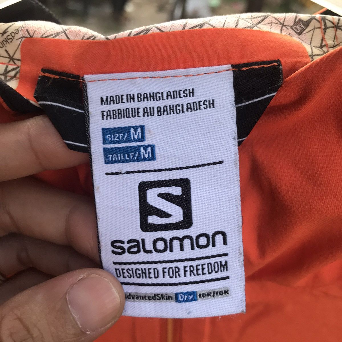 Salomon Salomon Windbreaker Light Jacket Zipper Hood Size US M / EU 48-50 / 2 - 4 Thumbnail