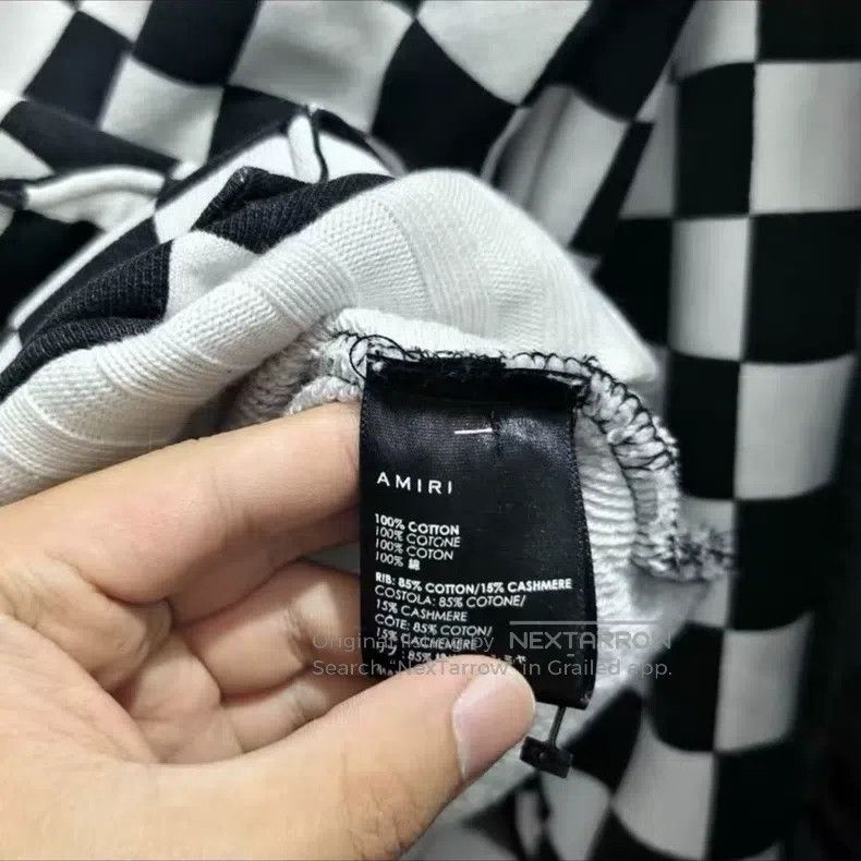 Amiri Amiri Checkerboard sweater Size US M / EU 48-50 / 2 - 3 Thumbnail