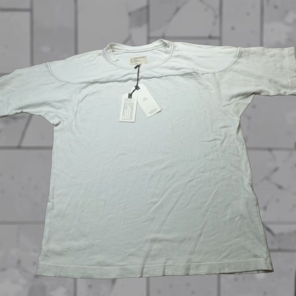 Vintage Current Elliot Mens Shirt XL White Cam Tee True White M3070-1928 Made in USA NEW Size US XL / EU 56 / 4 - 1 Thumbnail