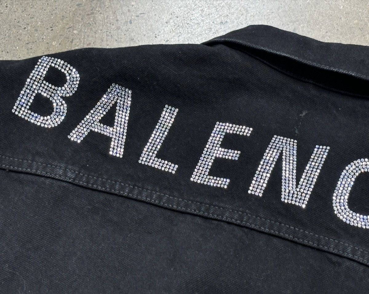 Balenciaga Balenciaga Diamond logo Denim Jacket Size US L / EU 52-54 / 3 - 5 Thumbnail