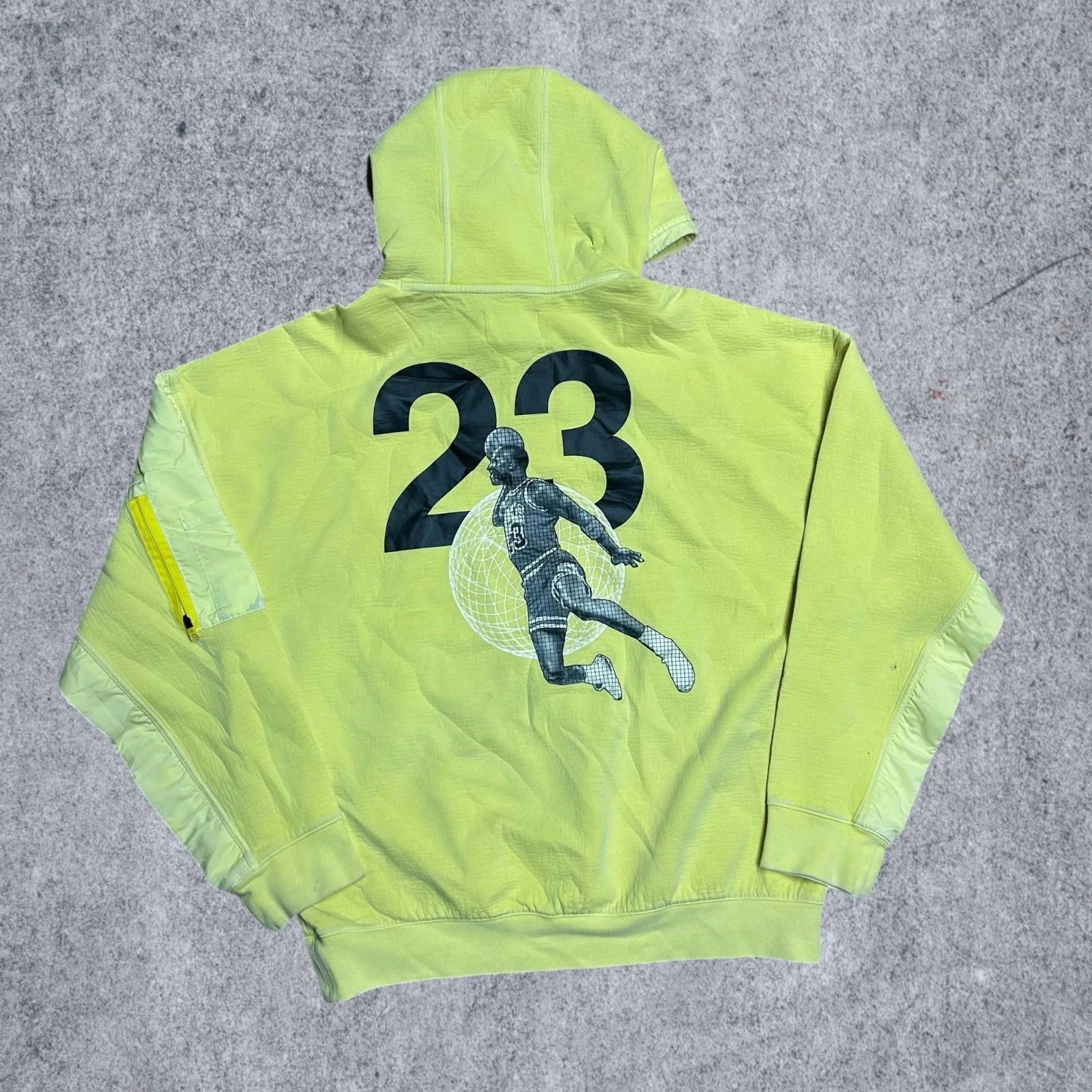 Jordan Brand Air Jordan Engineered for Flight Hoodie PreLoved Large Yello Size US L / EU 52-54 / 3 - 1 Thumbnail