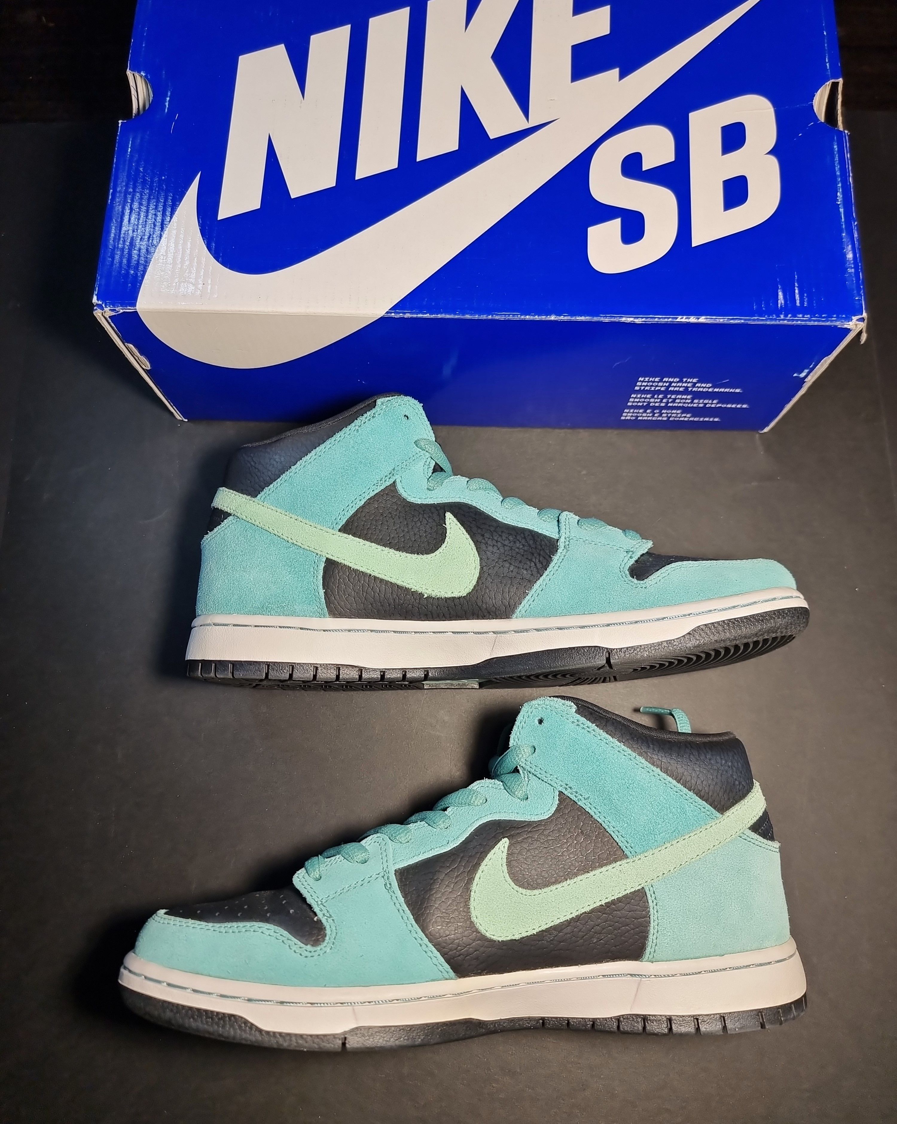 Nike SB Nike SB Dunk Mid Sea Crystal Size US 9.5 / EU 42-43 - 3 Thumbnail