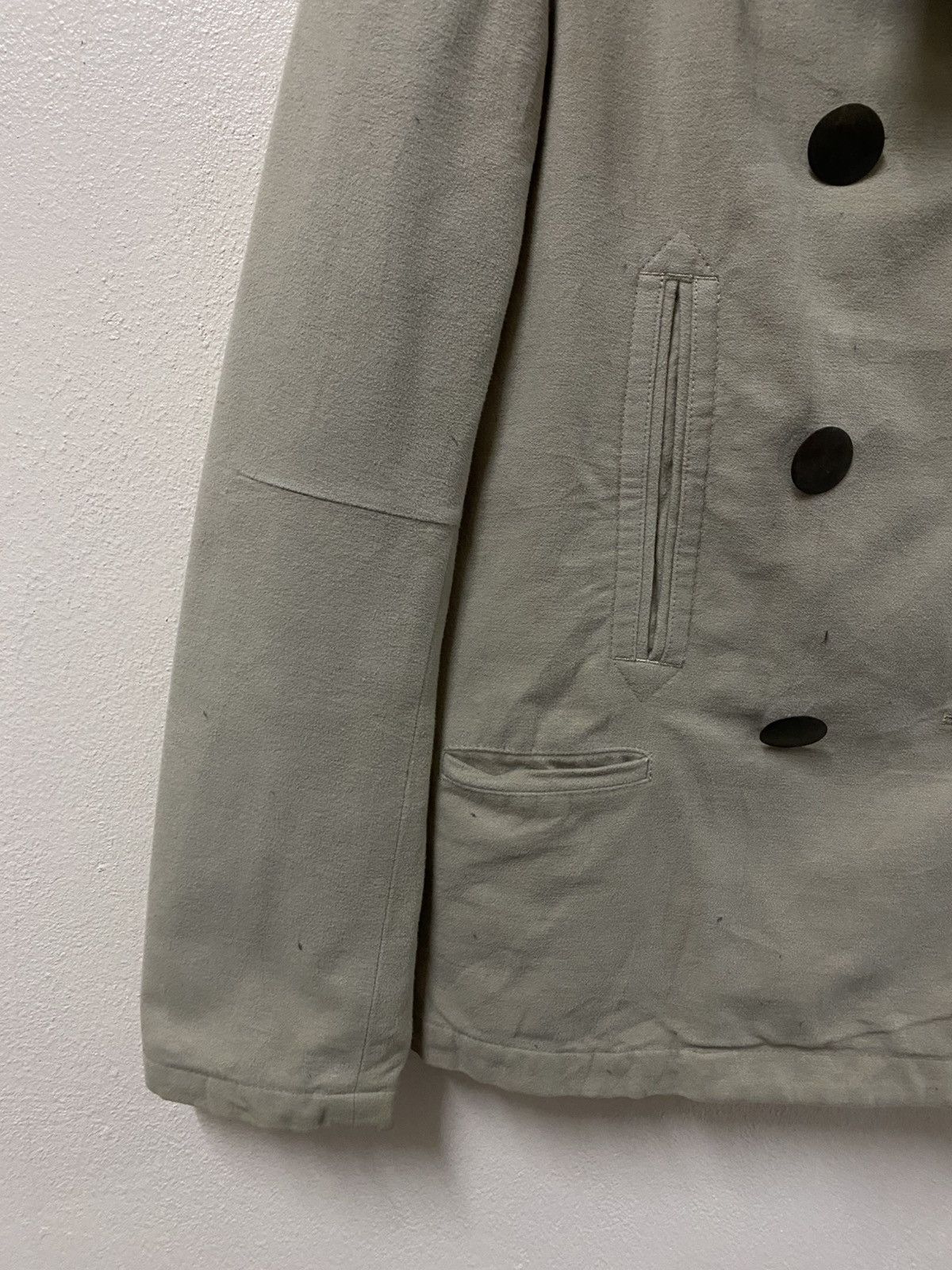 Issey Miyake ISSEY MIYAKE Tsumori Chisato Quilted Lined Pea Coat Size US M / EU 48-50 / 2 - 5 Thumbnail