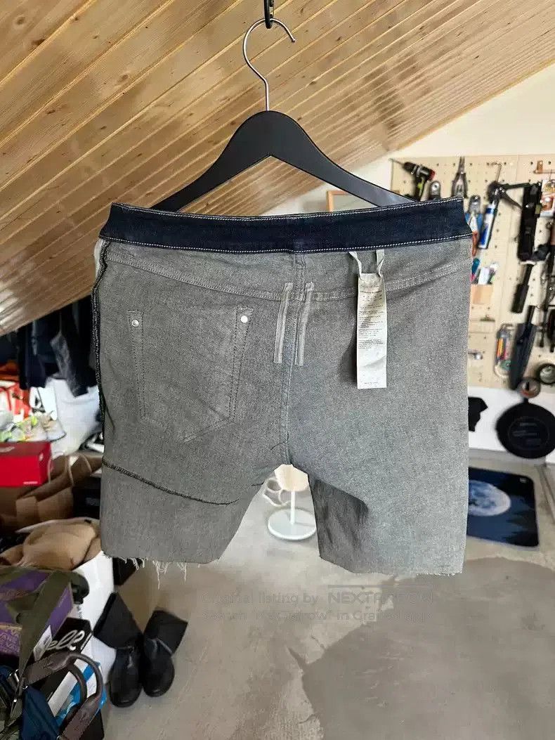 Rick Owens Rick Owens Men's denim stitching shorts. Size US 32 / EU 48 - 4 Thumbnail