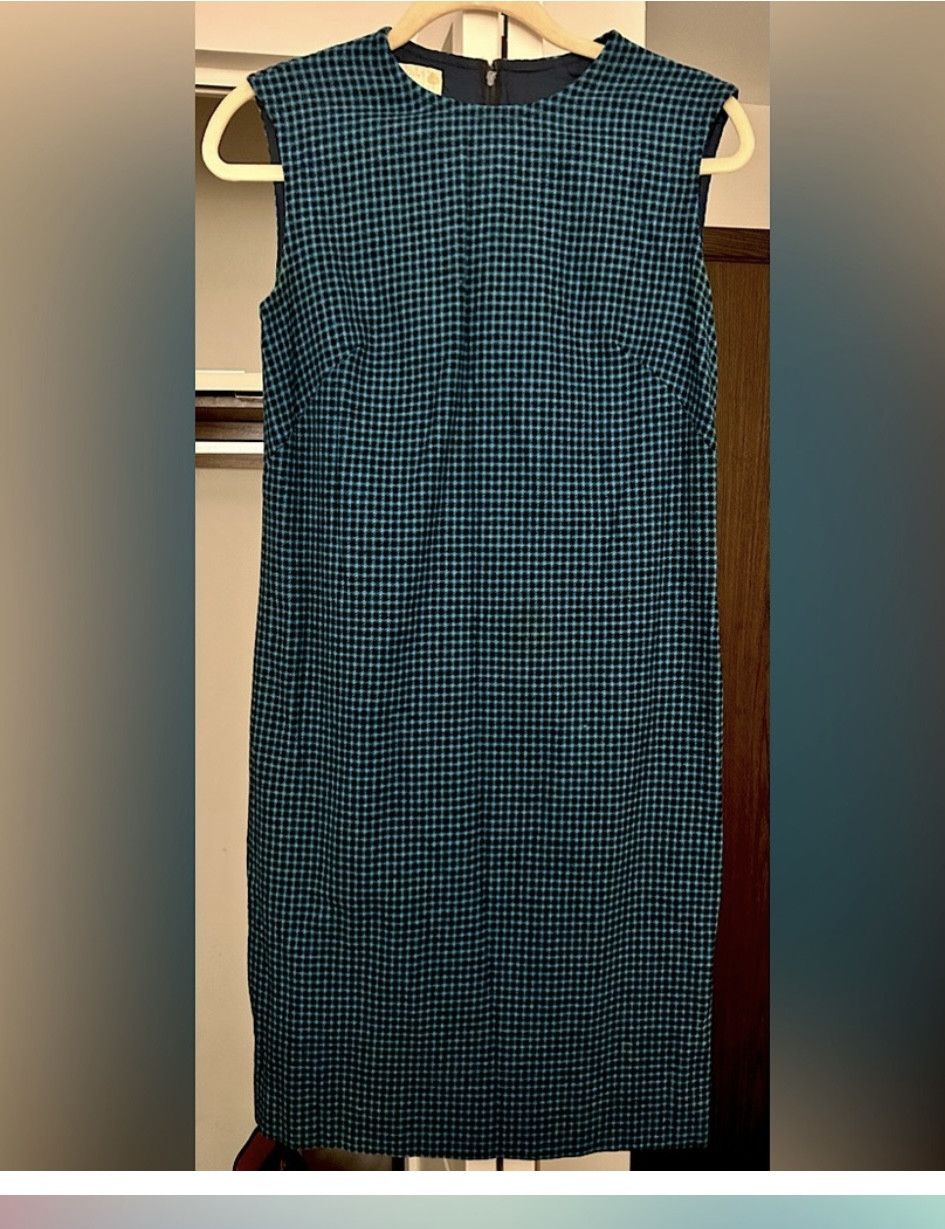 Pendleton VTG Pendleton sleeveless 100% Wool Plaid Shift dress Size M / US 6-8 / IT 42-44 - 1 Thumbnail
