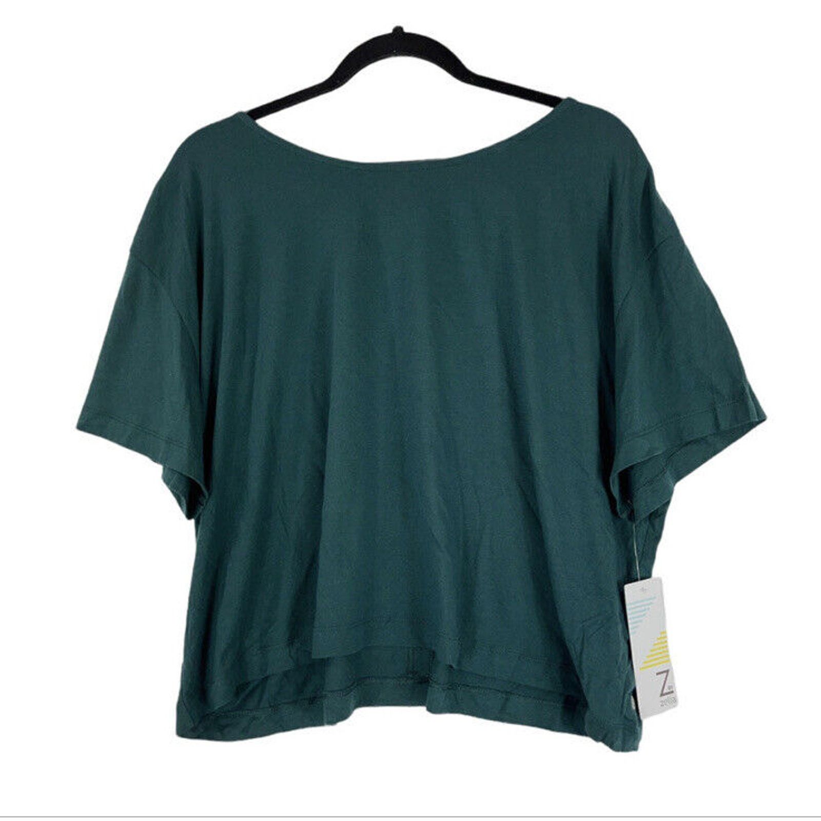 Nordstrom Nordstrom Rack Z By Zella Women’s 1X Re-Gen SS Cropped Tee Size XL / US 12-14 / IT 48-50 - 4 Thumbnail