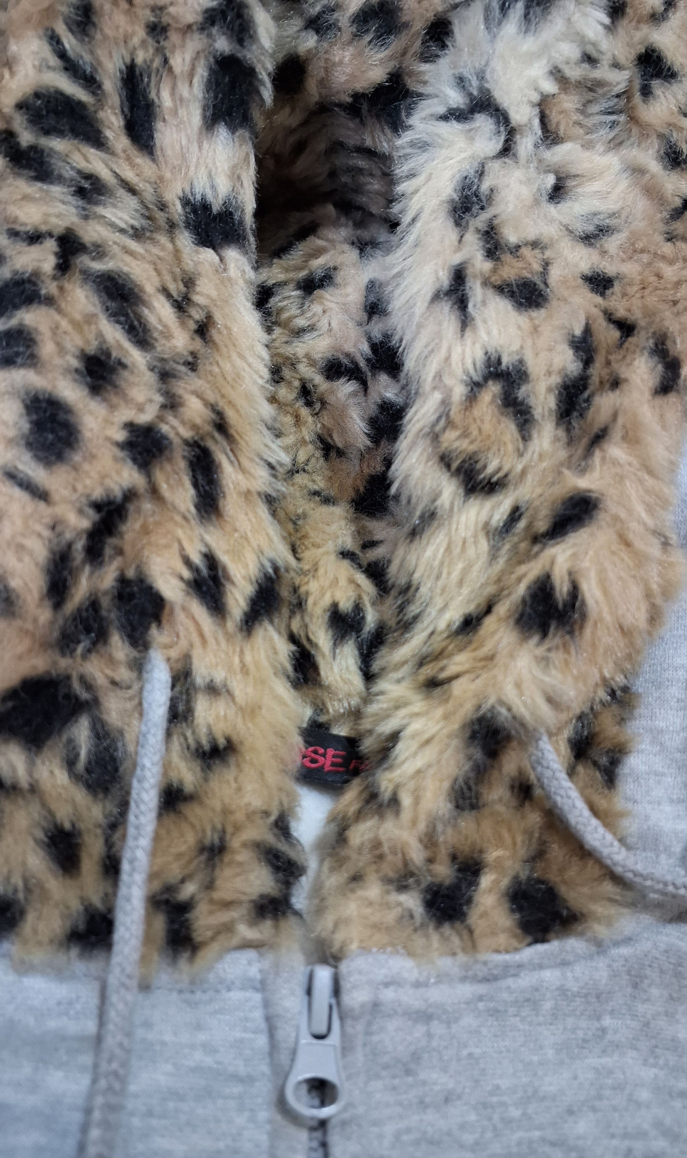 Japanese Brand Rose fan fan Leopard fur zip hoodie LGB Style Size US L / EU 52-54 / 3 - 6 Thumbnail