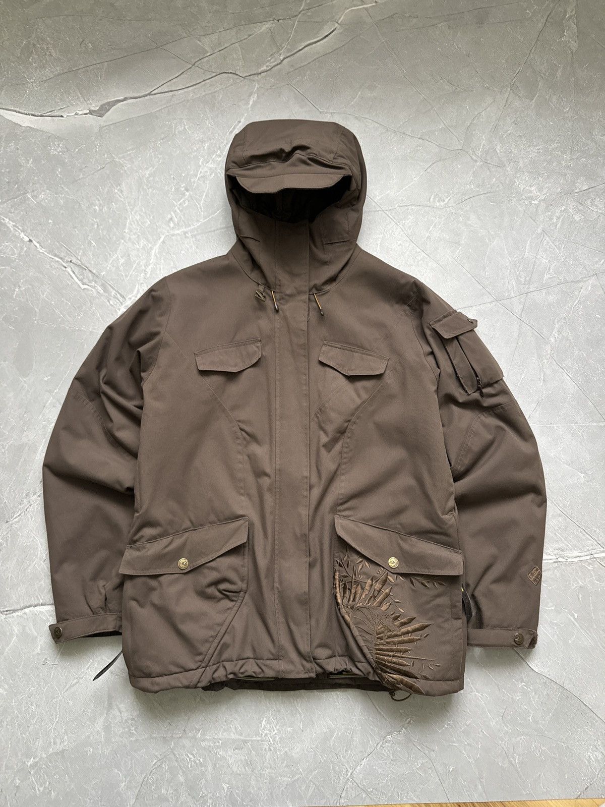 Salomon Vintage Salomon Ski Jacket Gorpcore Clima Pro Y2k Waterproof Size XL / US 12-14 / IT 48-50 - 1 Thumbnail