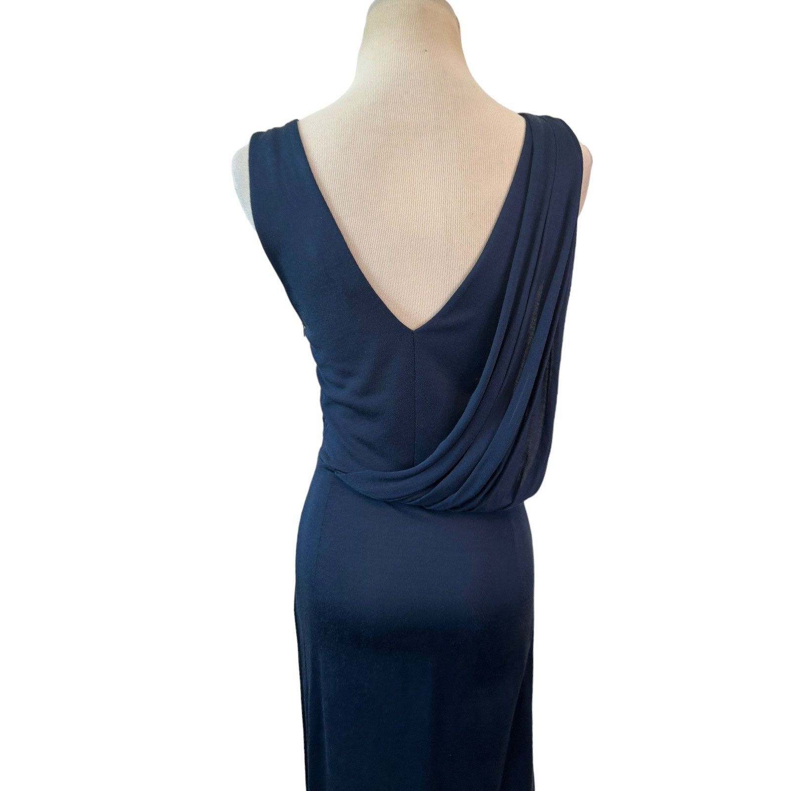 French Connection French Connection navy blue pleated front skirt dress size 4 Size S / US 4 / IT 40 - 6 Thumbnail