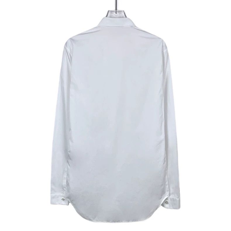 Dior Dior Size 37 White pointed collar design single-breasted co Size US XXS / EU 40 - 2 Thumbnail