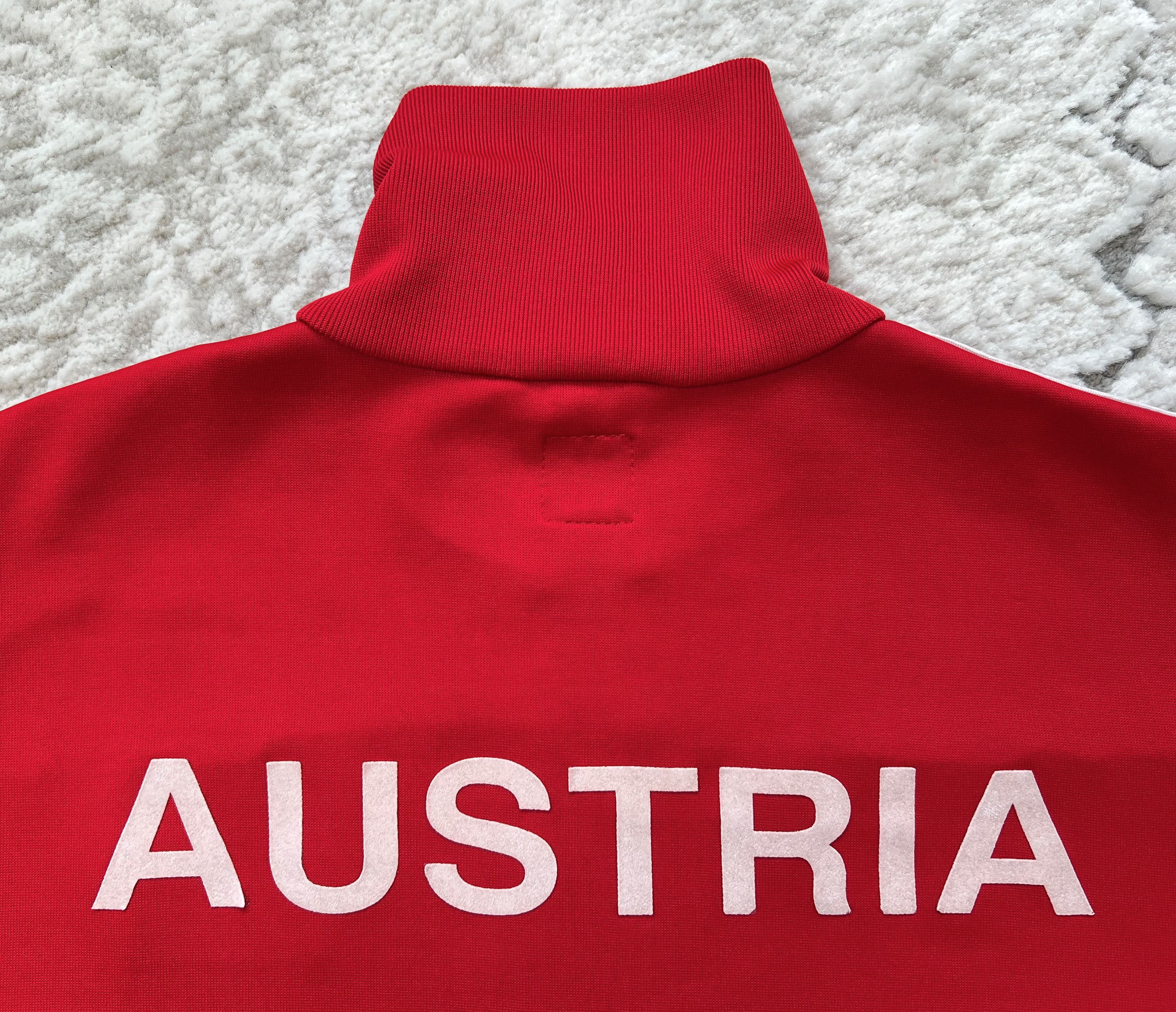 Adidas Adidas Originals Austria Euro 2008 Track Jacket Red Trefoil Size US M / EU 48-50 / 2 - 12 Thumbnail
