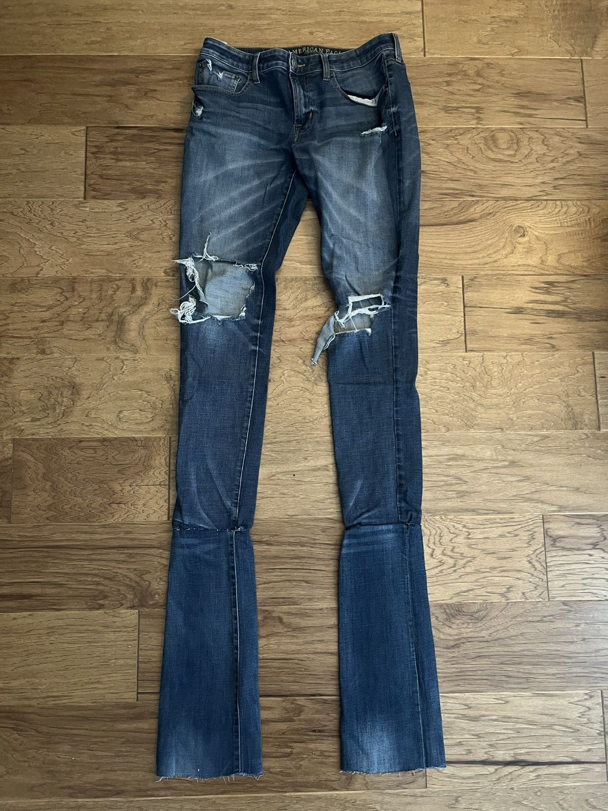 American Eagle Outfitters Custom Stacked Jeans Size US 34 / EU 50 - 1 Thumbnail