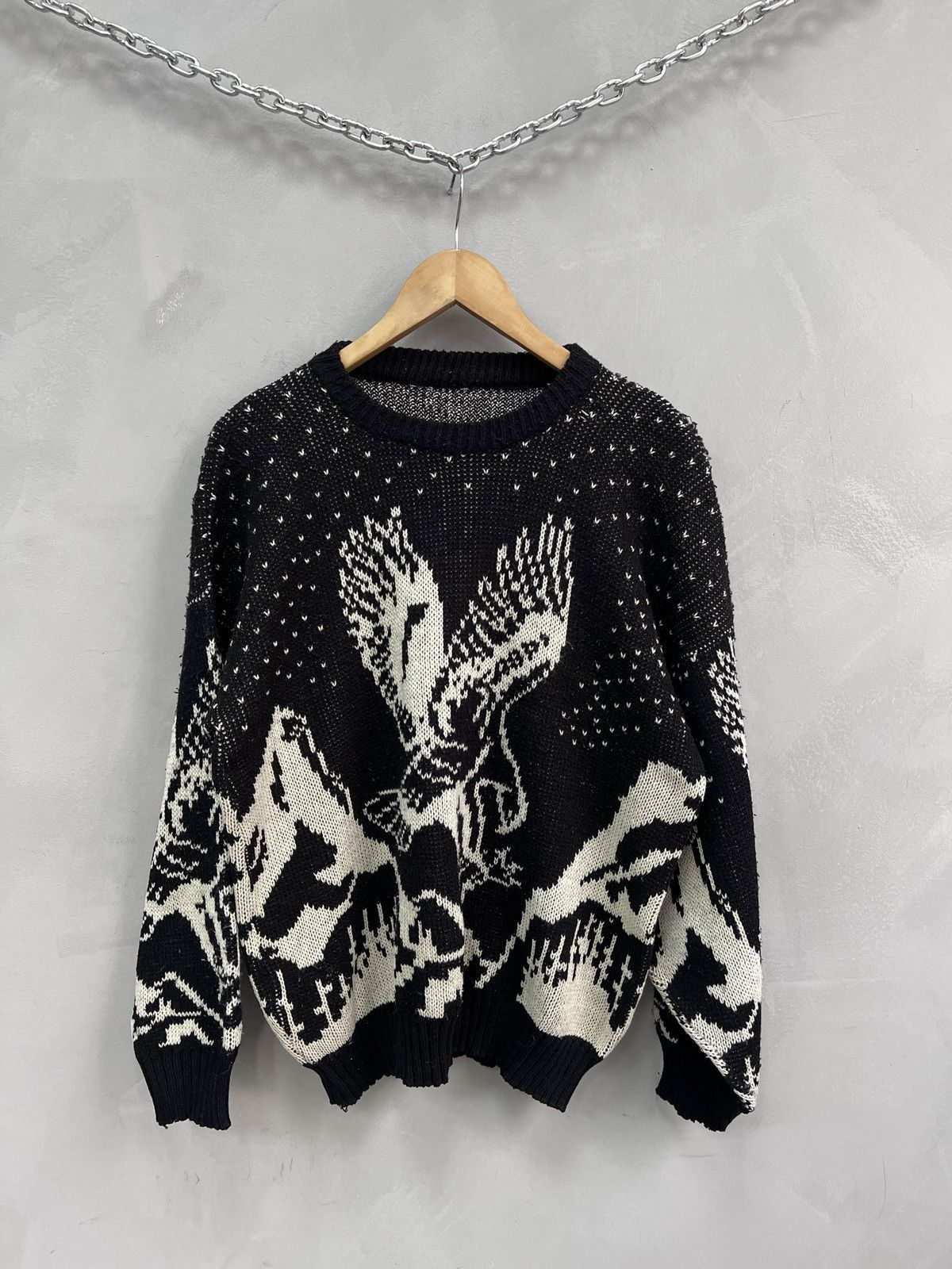Coogi Vintage eagle sweater hysteric glamour style y2k Size US M / EU 48-50 / 2 - 1 Thumbnail