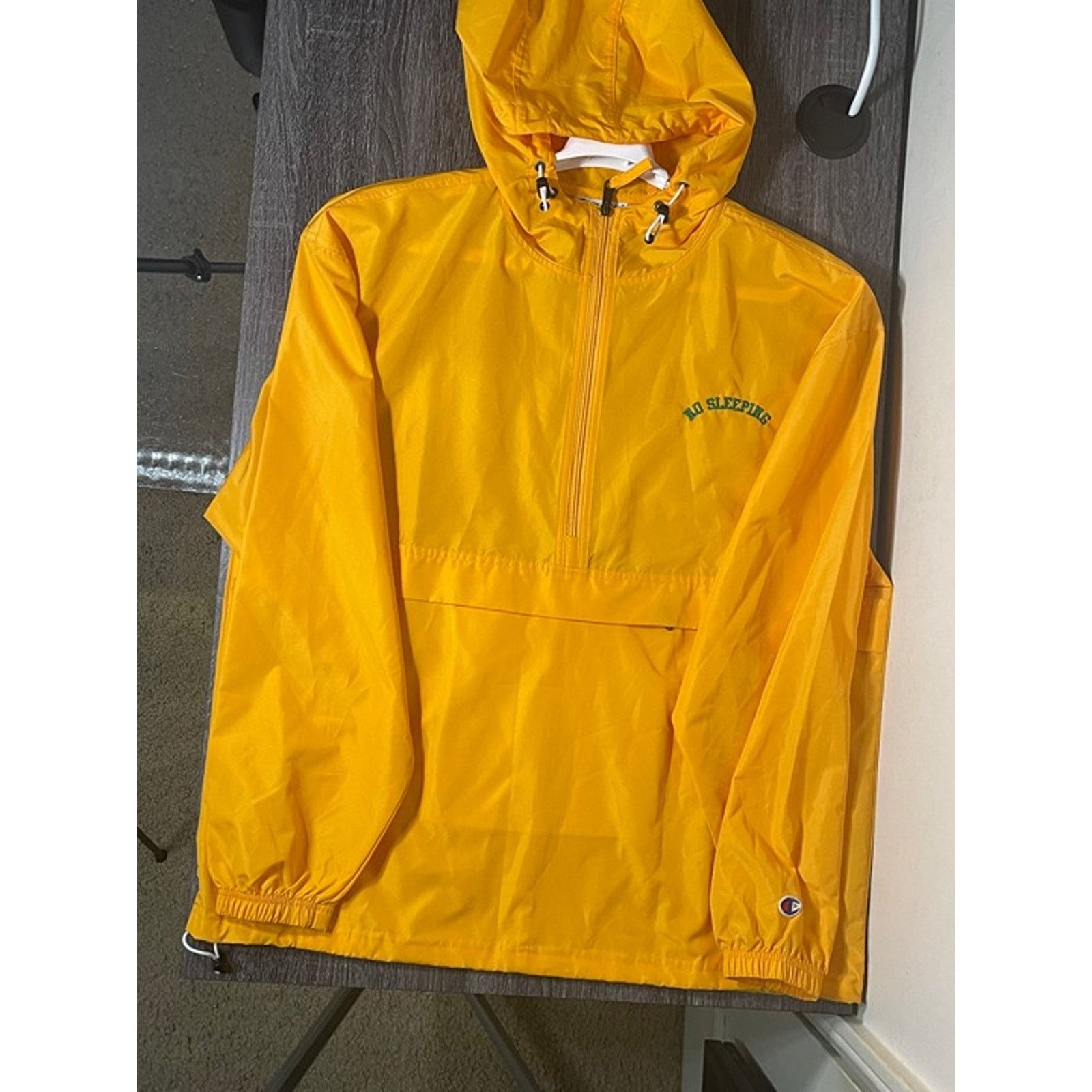 Champion Champion Authentic Athletic Wear Rain Coat Size L - USED Size US L / EU 52-54 / 3 - 4 Thumbnail
