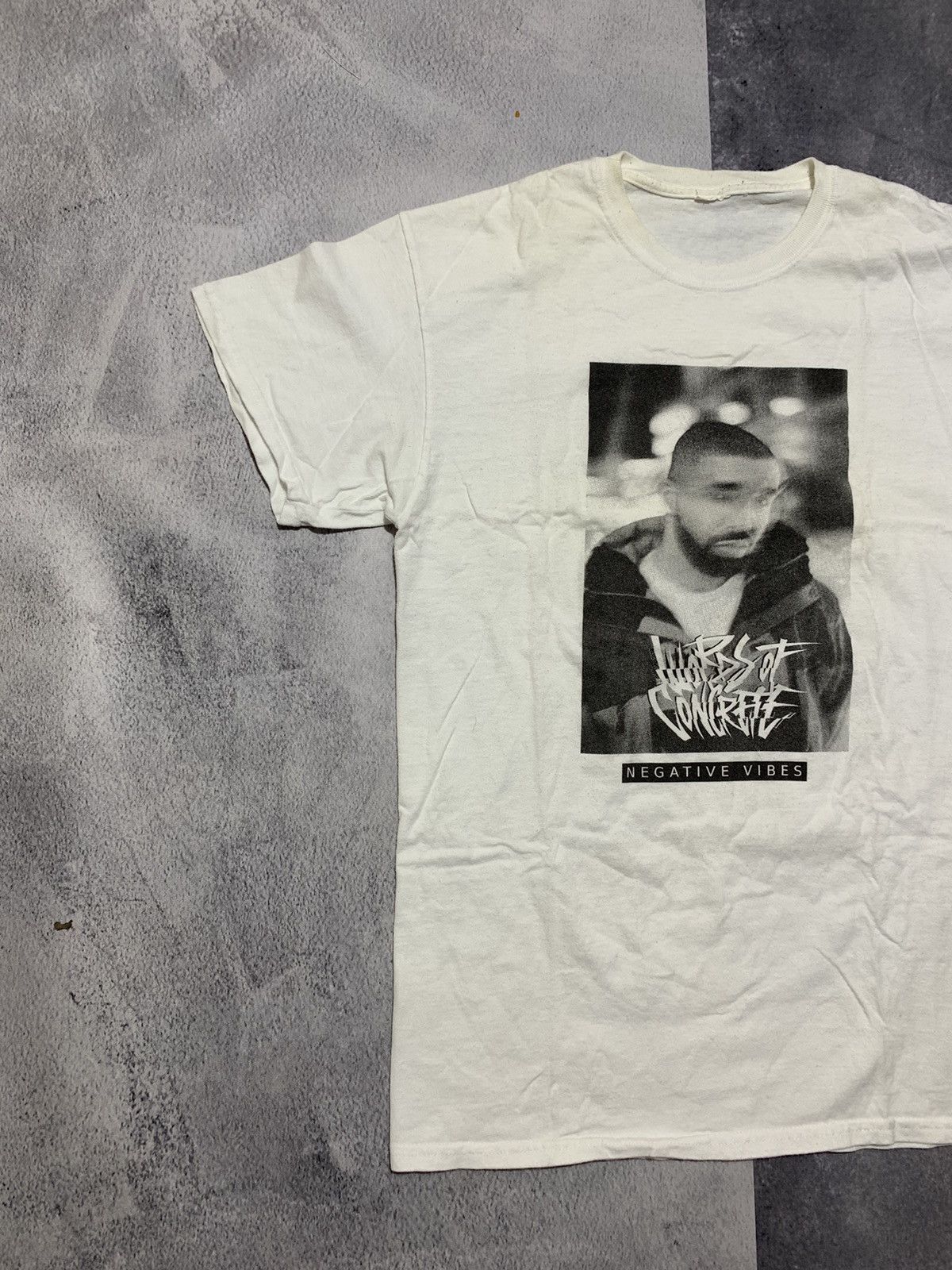 Band Tees Vintage Y2K Drake Negative Vibes band tee big logo size M Size US M / EU 48-50 / 2 - 2 Thumbnail