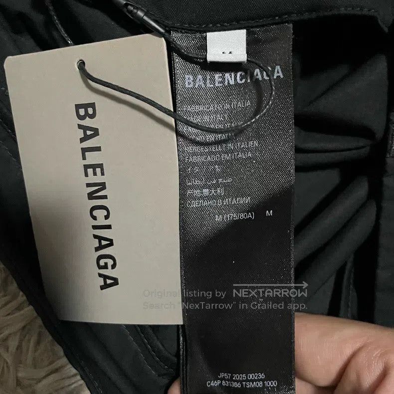 Balenciaga Balenciaga size M Wheat embroidery solid loose baggy casua Size US 27 - 4 Thumbnail