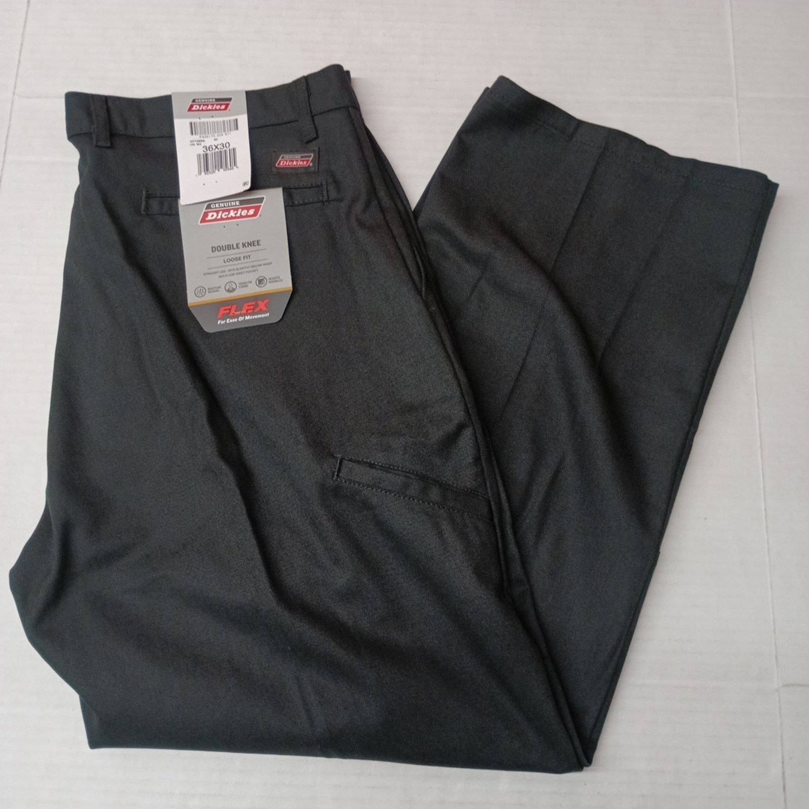 Dickies Dickies Loose Fit Double Knee Work Pants Men's 36x30 Black Size US 36 / EU 52 - 1 Thumbnail