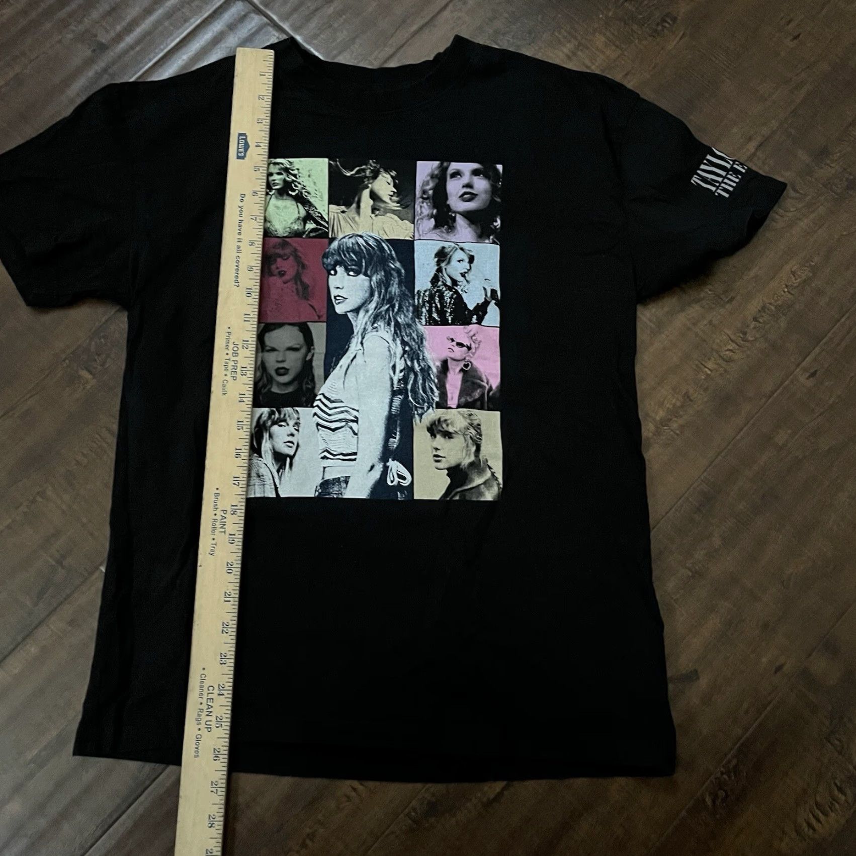 Vintage Taylor Swift The Eras Tour US Dates Official Concert Black T-shirt Size Medium Size US M / EU 48-50 / 2 - 7 Thumbnail