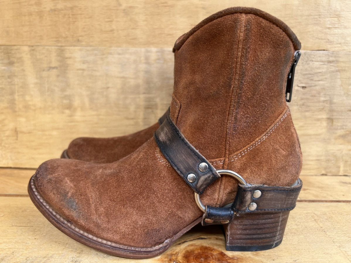 FREEBIRD Freebird By Steven SPIRIT Brown Leather Suede Western Boots Size US 6 / IT 36 - 1 Thumbnail