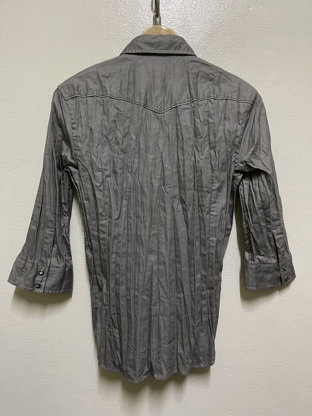 Japanese Brand × Katharine Hamnett London Katharine Hamnett London Pleated Western Snap Button Size M / US 6-8 / IT 42-44 - 7 Thumbnail
