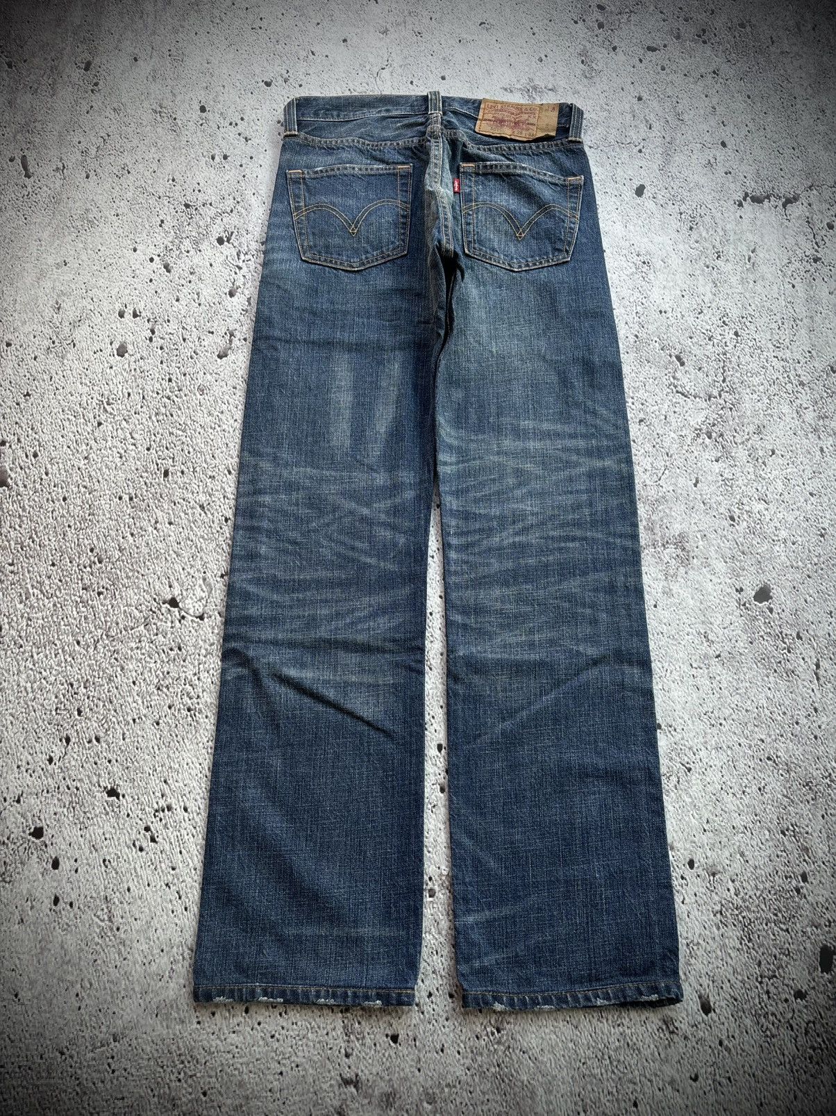 Levi's Levis 501 Distressed Denim style Jeans Size US 28 / EU 44 - 1 Thumbnail