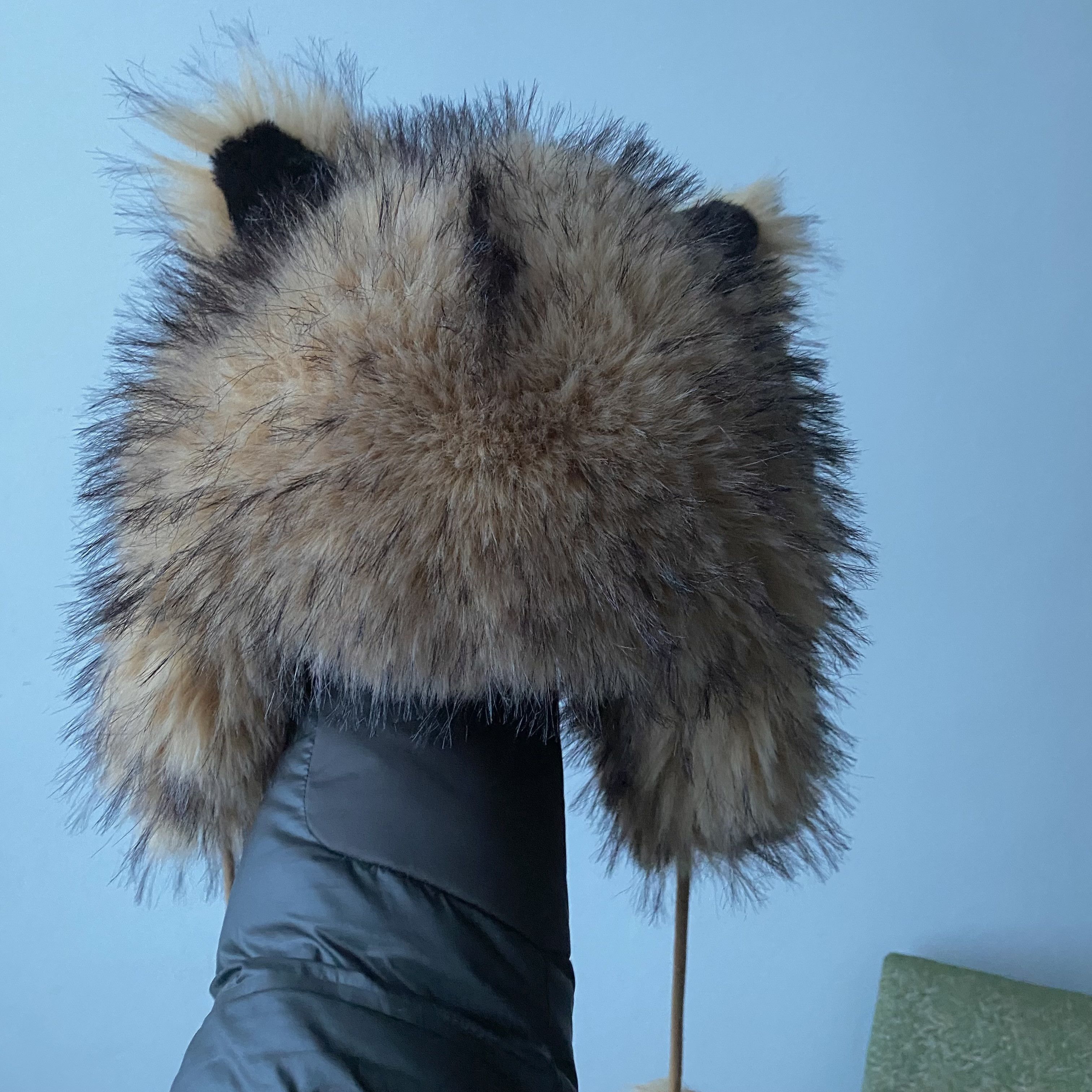 If Six Was Nine Cat Y2K Fluffy Faux Fur Hat Ushanka Japanese Size ONE SIZE - 4 Thumbnail