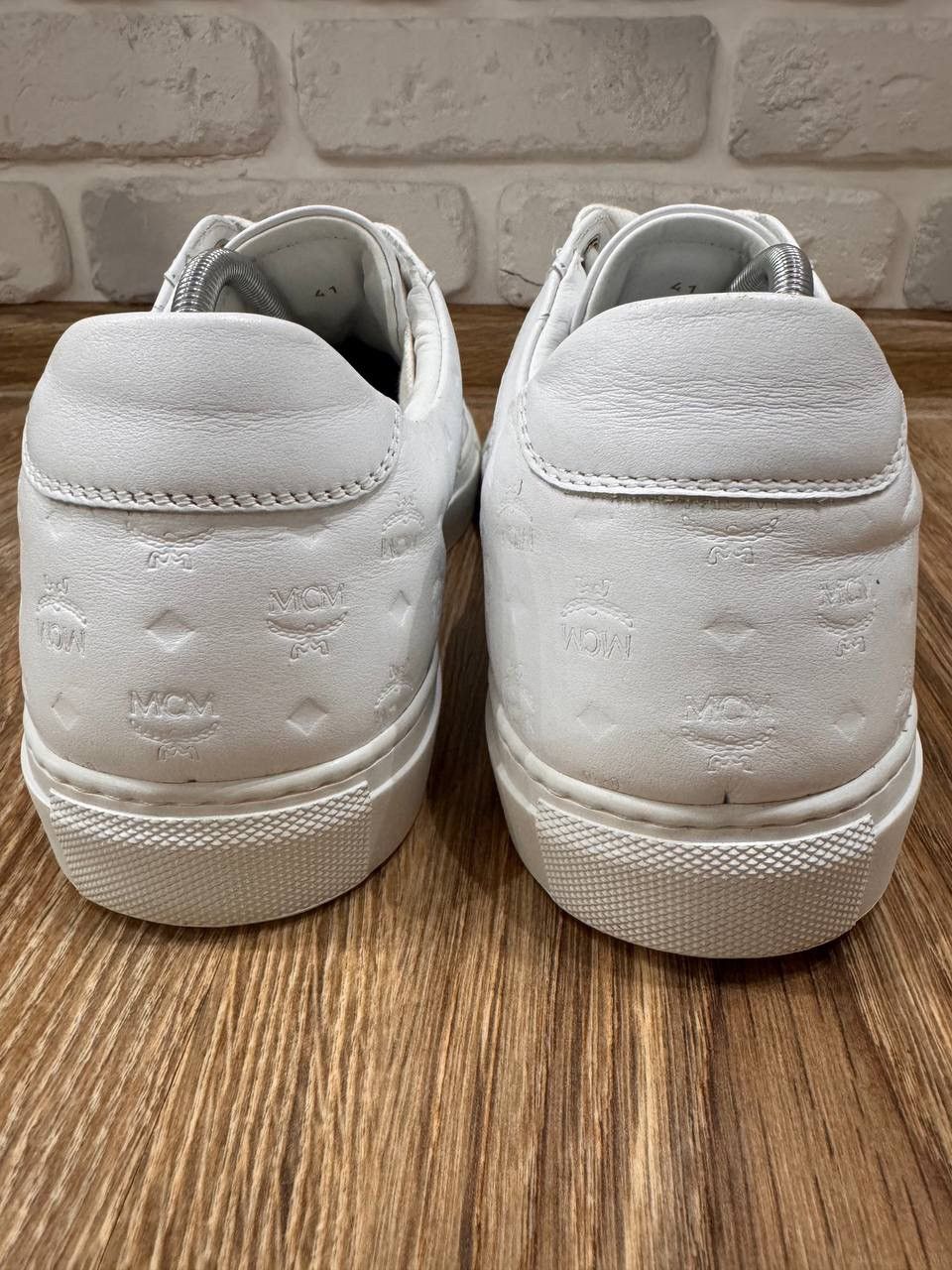 MCM MCM Men's Leather Sneakers Size 41 US 8 Size US 8 / EU 41 - 11 Thumbnail