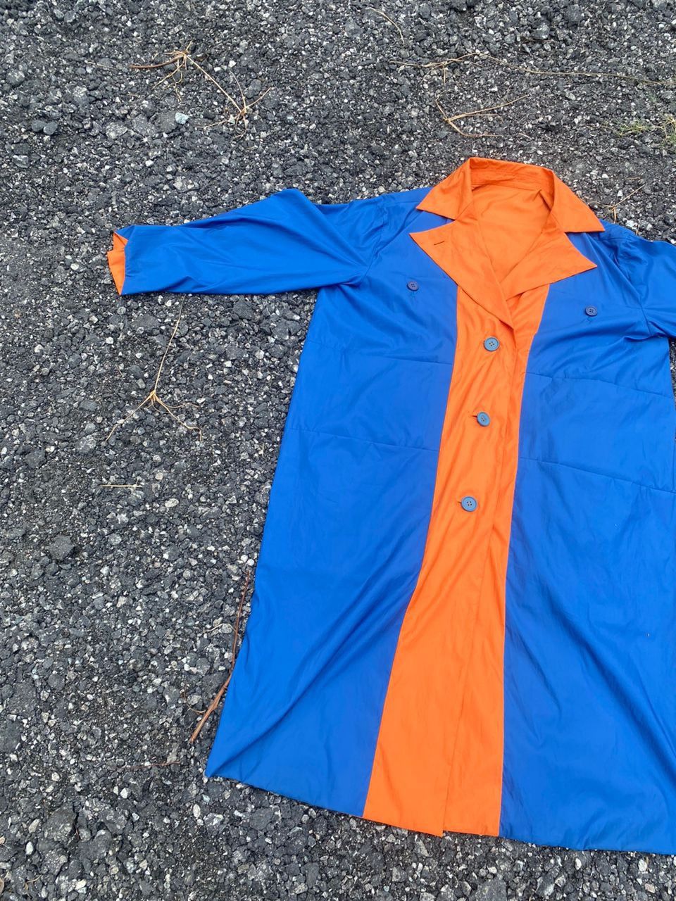 Issey Miyake × Vintage Vintage Issey miyake reversible button up trench coat Size US M / EU 48-50 / 2 - 3 Thumbnail