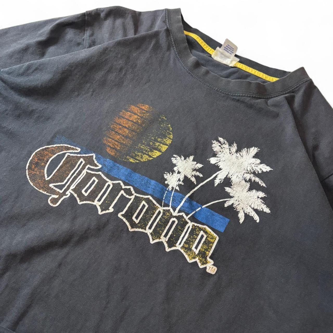Vintage Vintage Y2K Corona Grey Graphic Tee - M/L Size US M / EU 48-50 / 2 - 2 Thumbnail