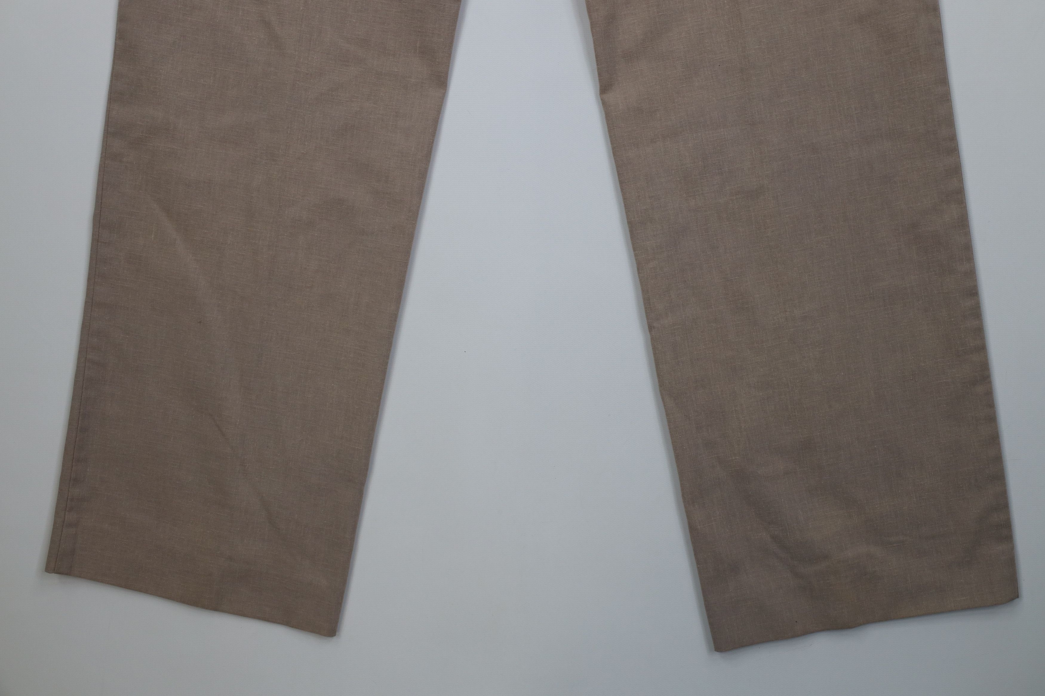 Vintage Vintage 70s 80s Streetwear Knit Wide Leg Chino Pants USA Size US 32 / EU 48 - 15 Thumbnail