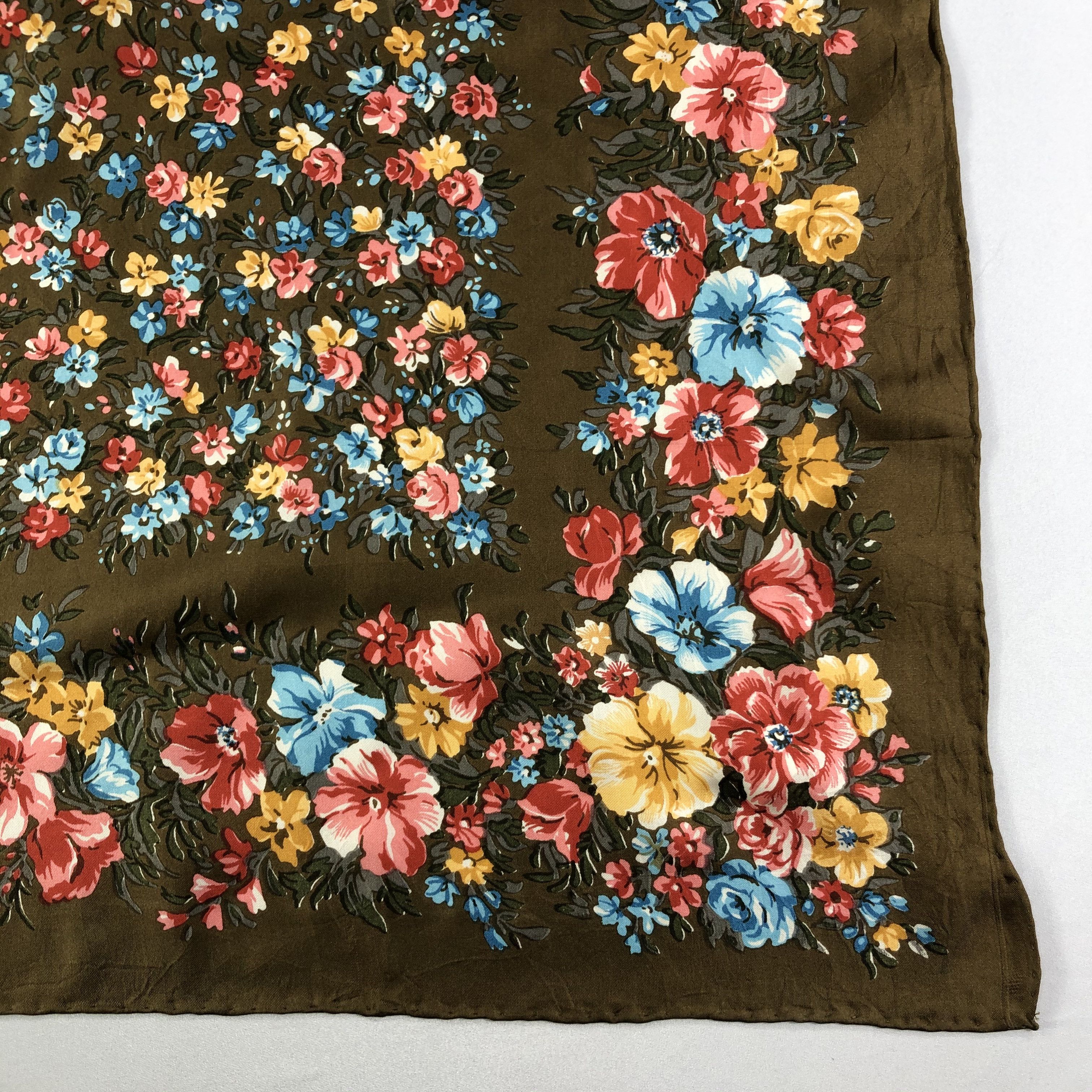 Vintage Vintage Silk Scarf Size ONE SIZE - 4 Thumbnail