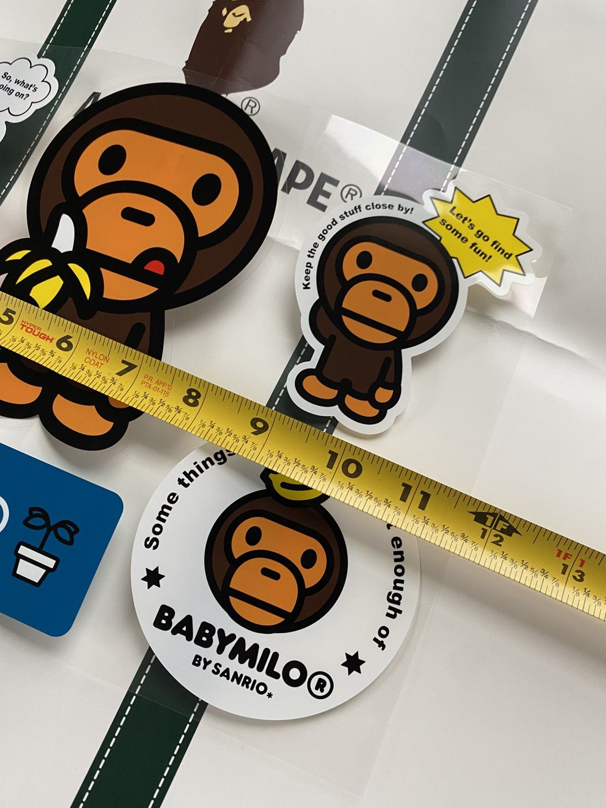 Bape Bape Baby Milo Stickers Size ONE SIZE - 6 Thumbnail