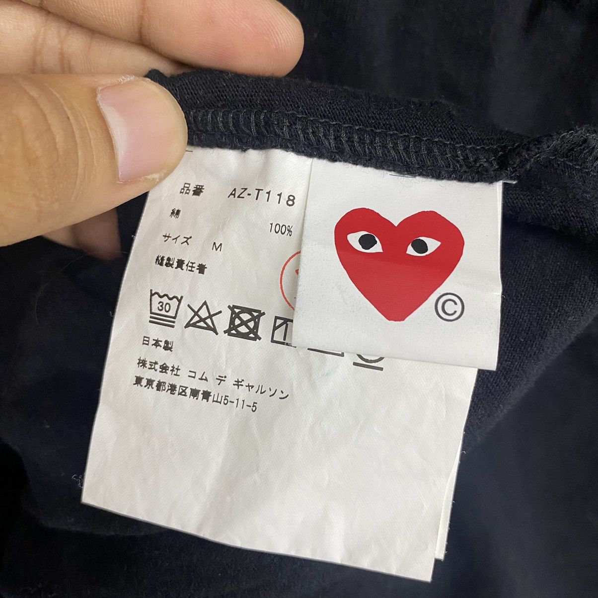 CDG by Comme des Garcons CDG Long Sleeve/Comme Des Garcons Black Size US M / EU 48-50 / 2 - 10 Thumbnail