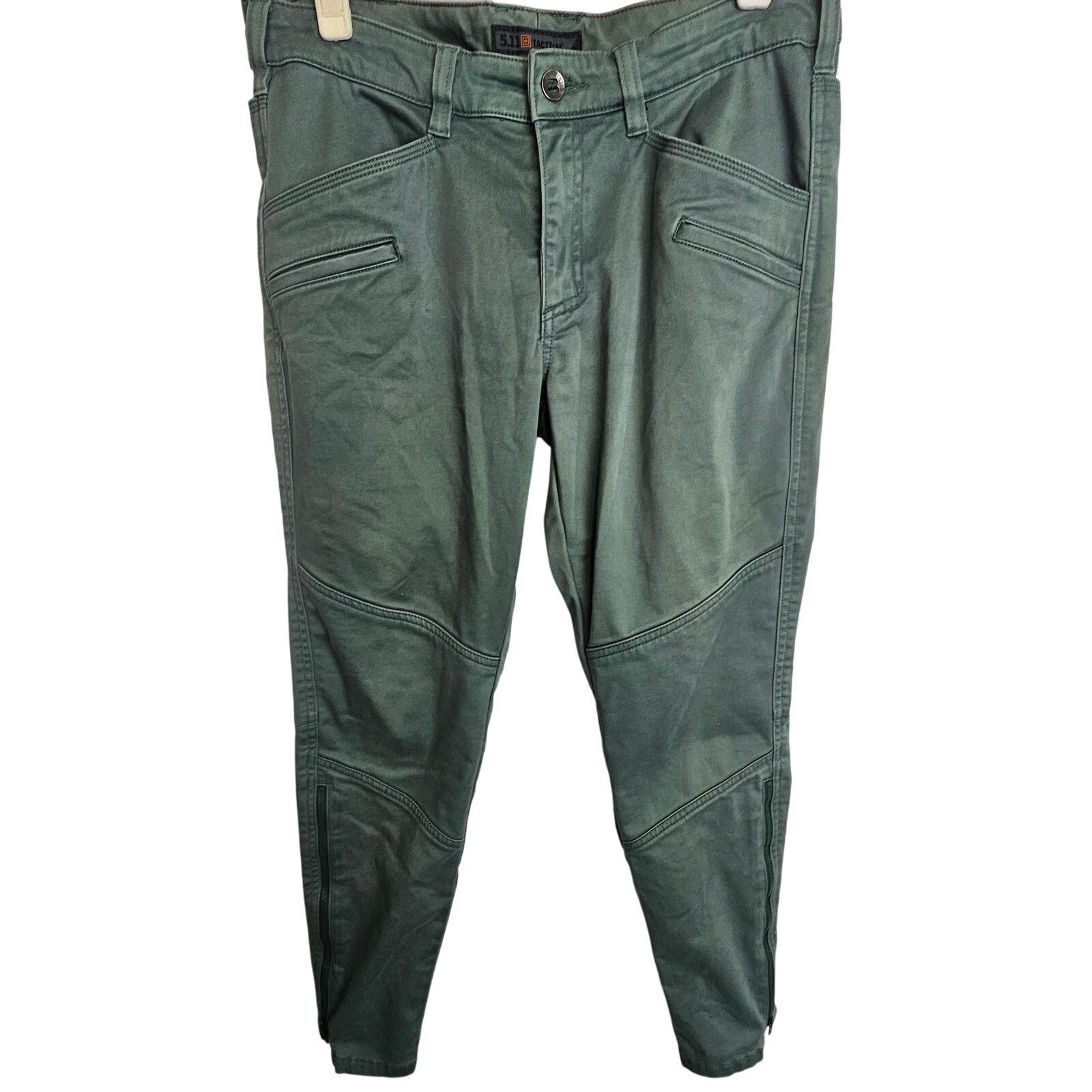 5.11 5.11 Tactical Wyldcat Pants Thyme Green Zipper Leg Size 32" / US 10 / IT 46 - 1 Thumbnail