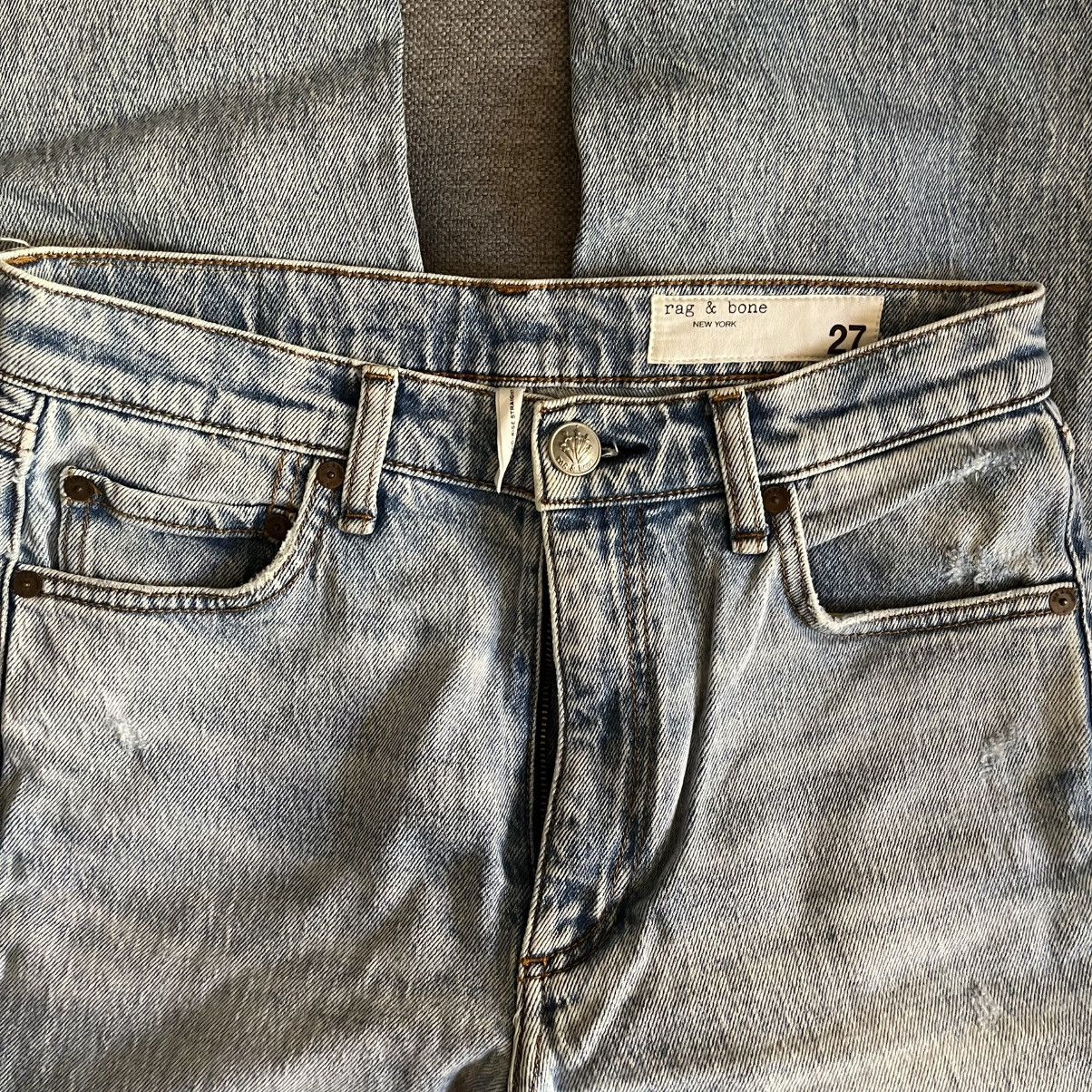 Rag & Bone Rag and bone Harlow Ankle Straight Jeans Size 27" / US 4 / IT 40 - 4 Thumbnail
