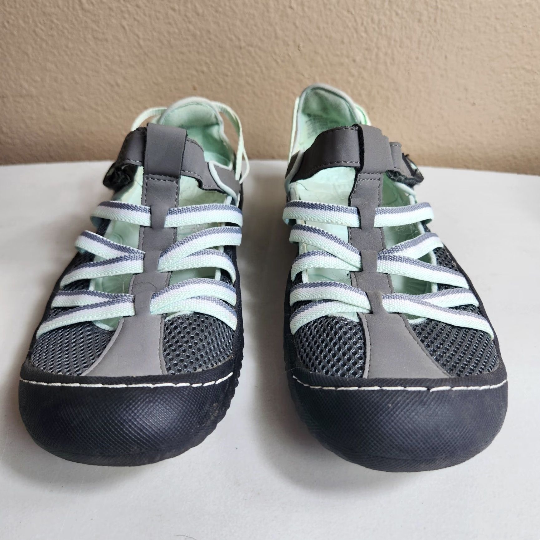 Vintage JBU by Jambu Jetty Sandal Womens Water/Hiking Gray/Mint Size 6.5 Size US 7 / IT 37 - 6 Thumbnail