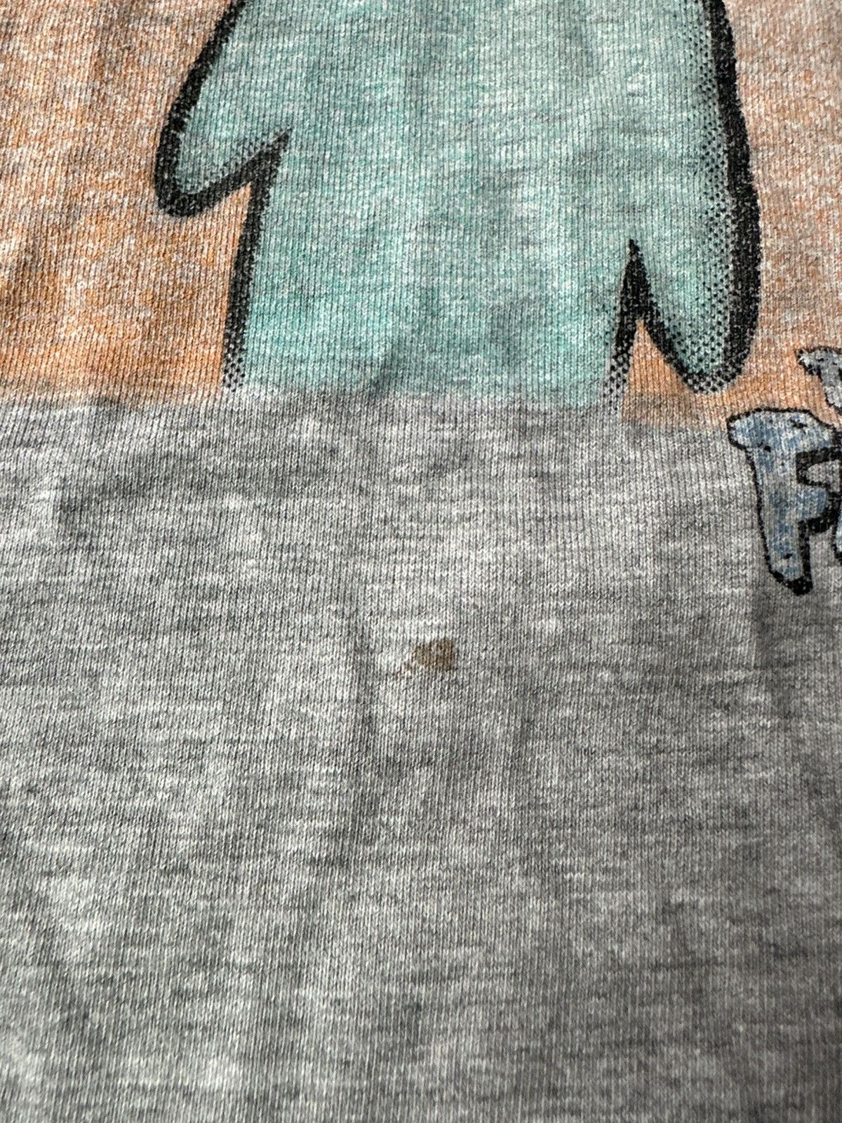 Vintage The Flintstones 1994 T-shirt • Hanna-Barbera • Vintage Gray Size US M / EU 48-50 / 2 - 7 Thumbnail