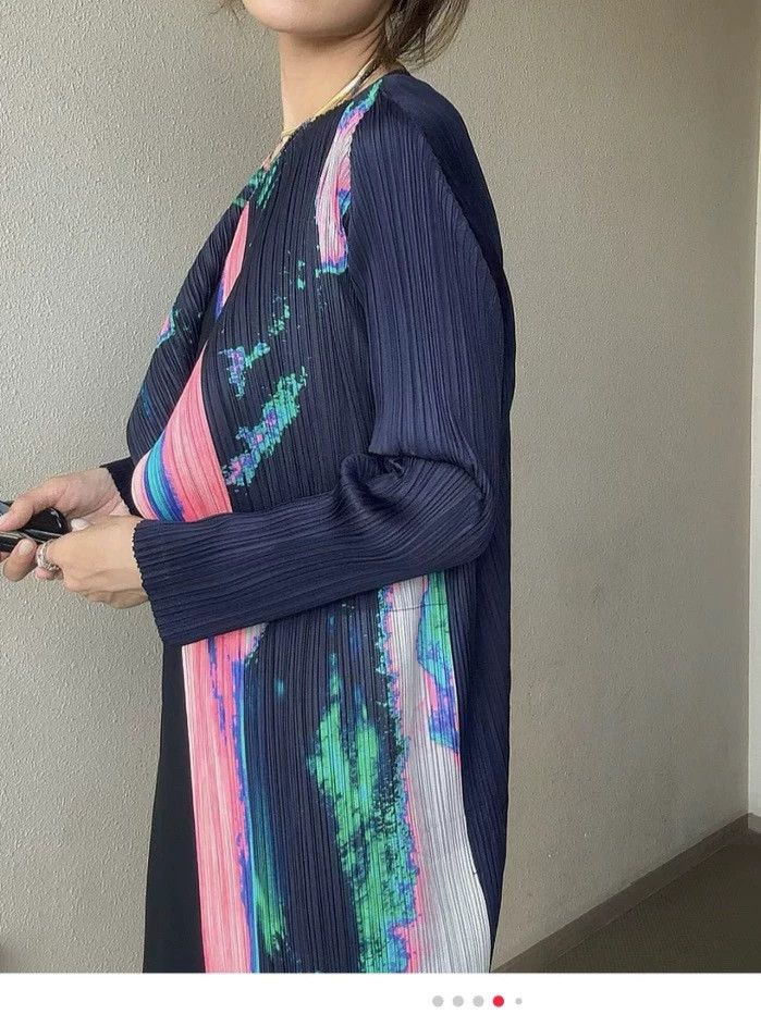 Issey Miyake Issey Miyake A glazed cardigan Size L / US 10 / IT 46 - 4 Thumbnail