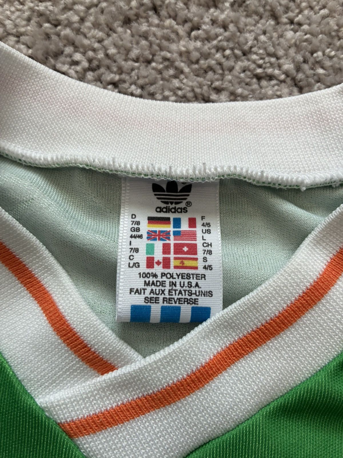 1990 Ireland Home Jersey
