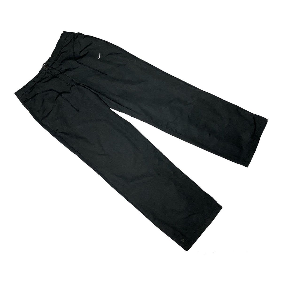 Nike × Vintage Vintage Women Nike Pants Black Sweatpants Y2K Drill Size 30" / US 8 / IT 44 - 2 Thumbnail