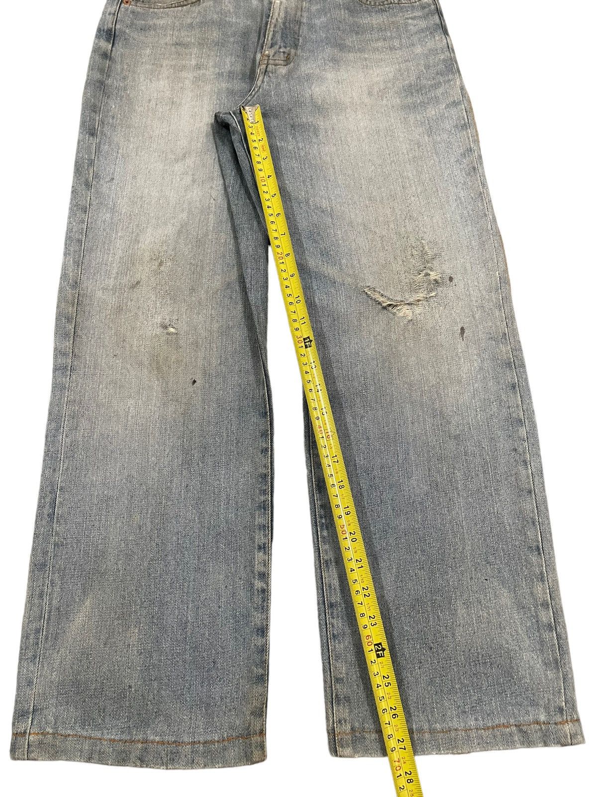 Fubu Vintage Japanese Brand Blue Wash Style Baggy Jeans Size US 30 / EU 46 - 11 Thumbnail