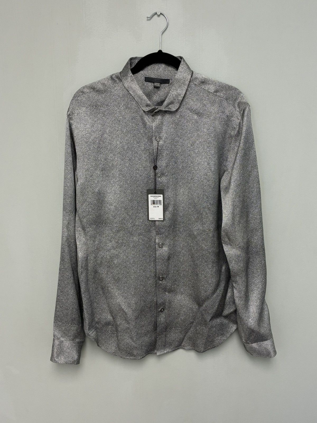 John Varvatos Orchard Silk Shirt Size medium Size US M / EU 48-50 / 2 - 8 Thumbnail