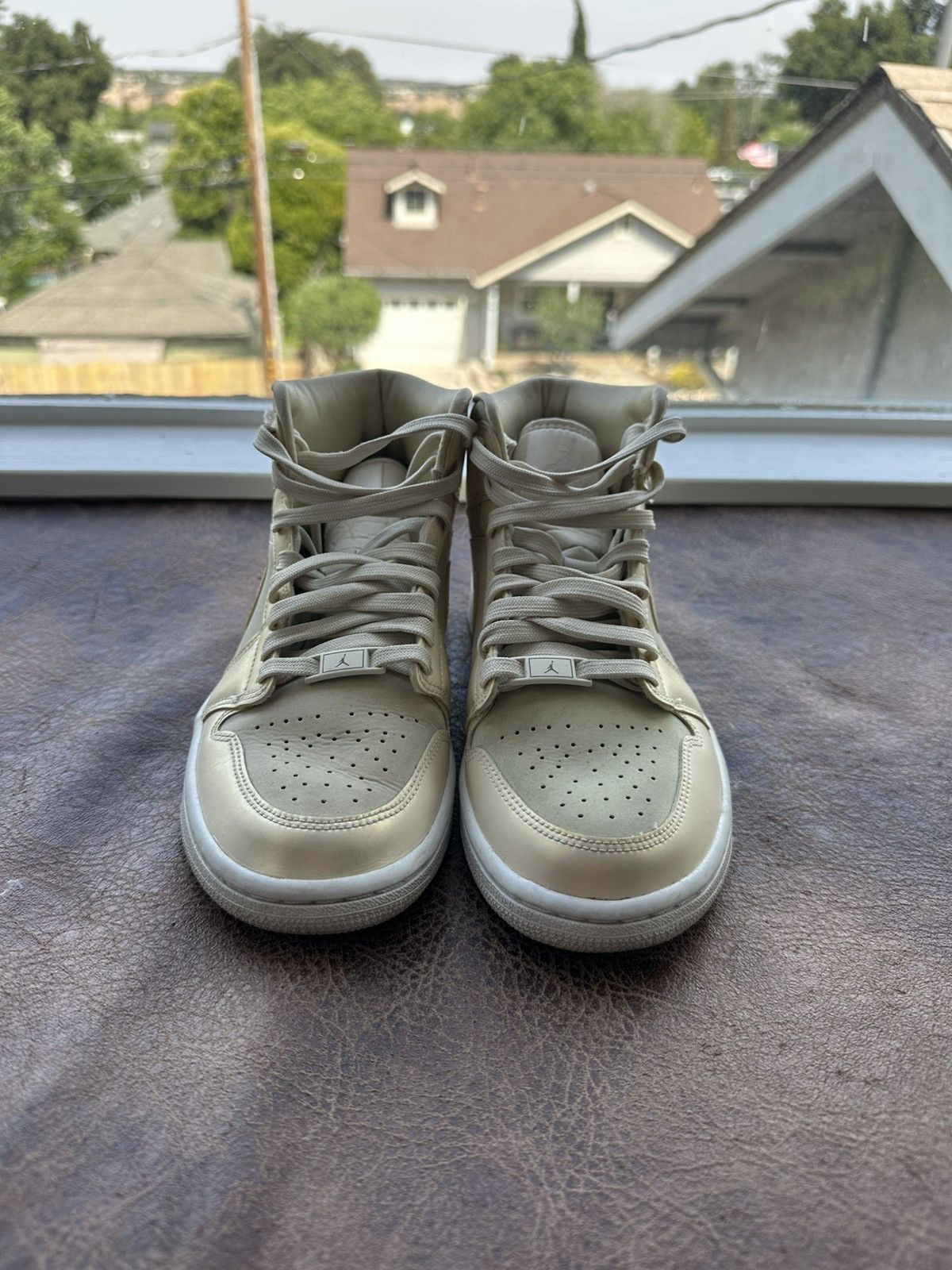 Jordan Brand Jordan 1 mid “Fossil white” Size US 7.5 / IT 37.5 - 3 Thumbnail