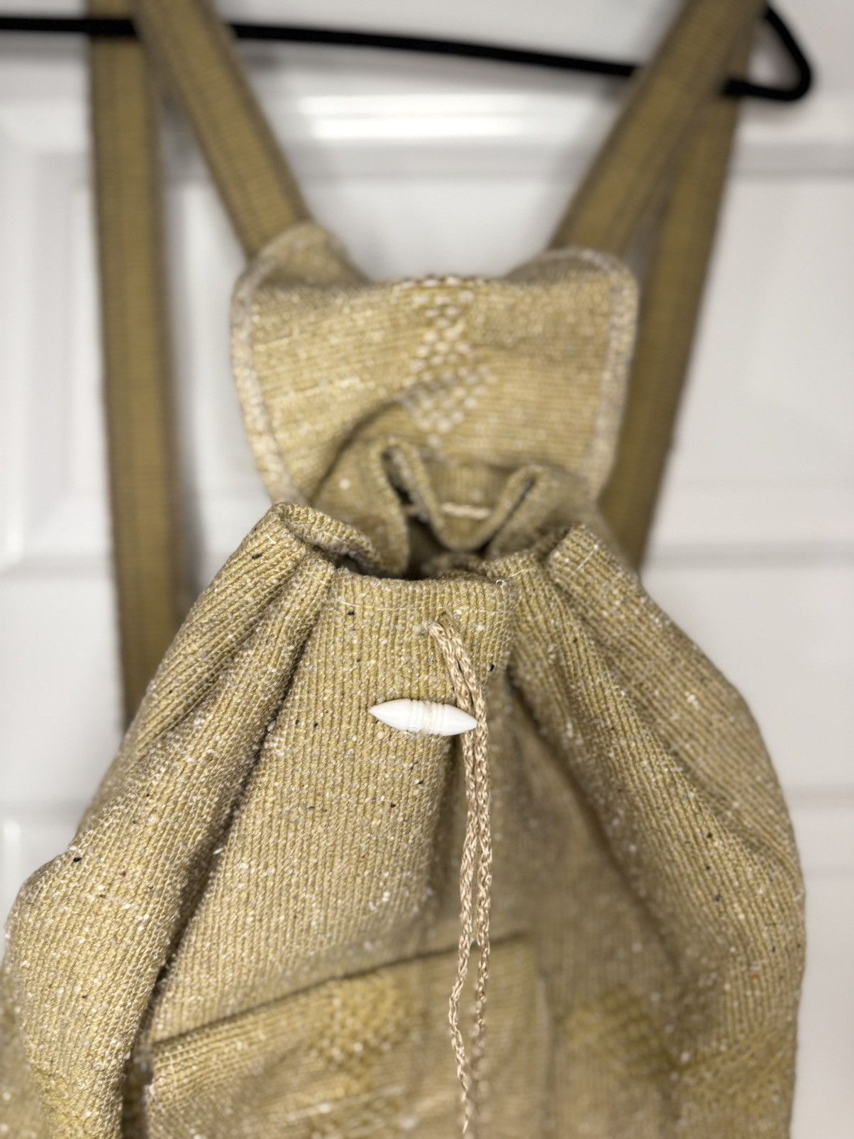Other Vintage Handwoven Backpack – Boho Beach Style Size ONE SIZE - 3 Thumbnail