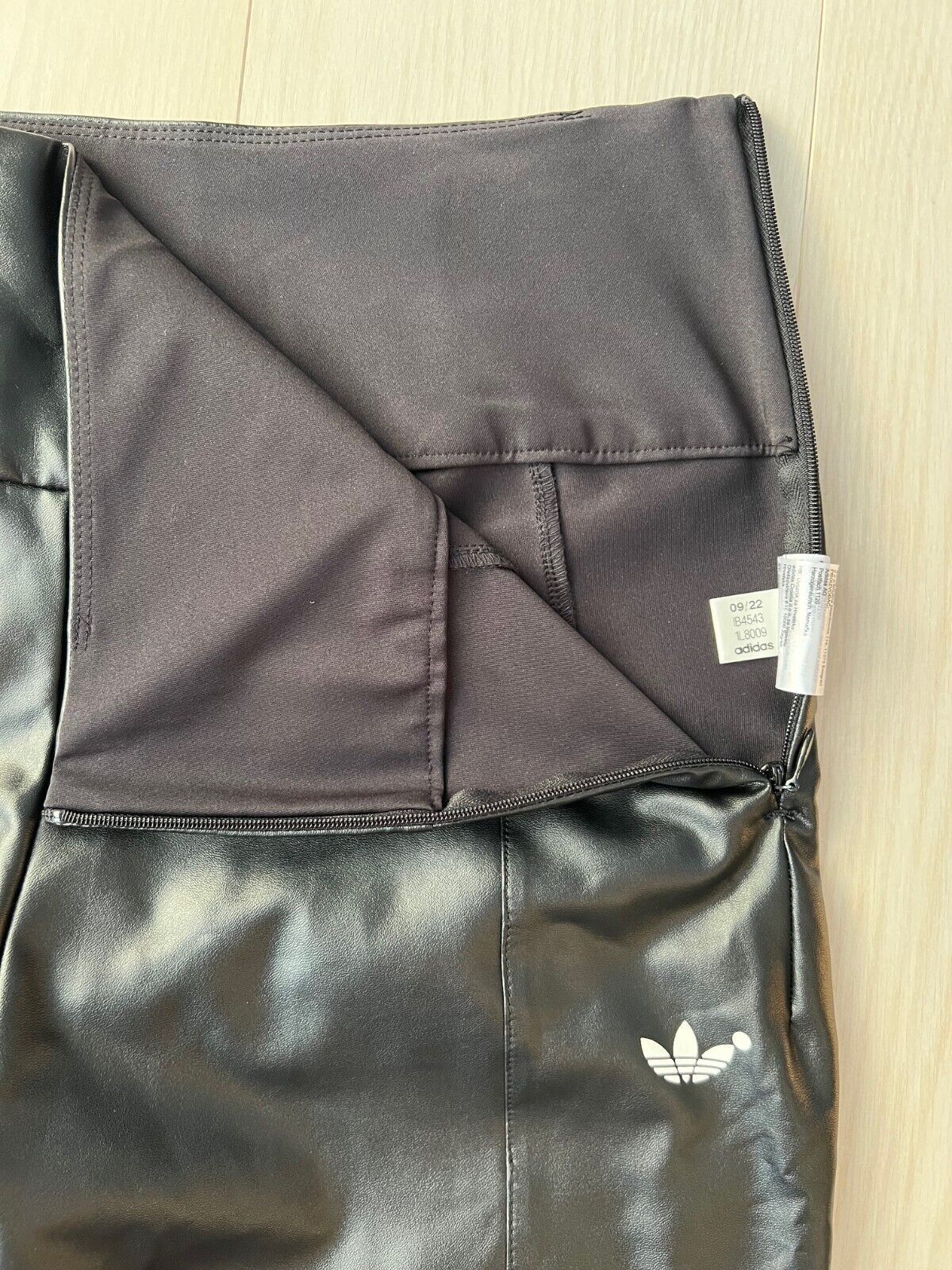 Adidas Adidas IB4543 Faux Leather Stirrups Legging Black ( S ) Size 28" / US 6 / IT 42 - 11 Thumbnail