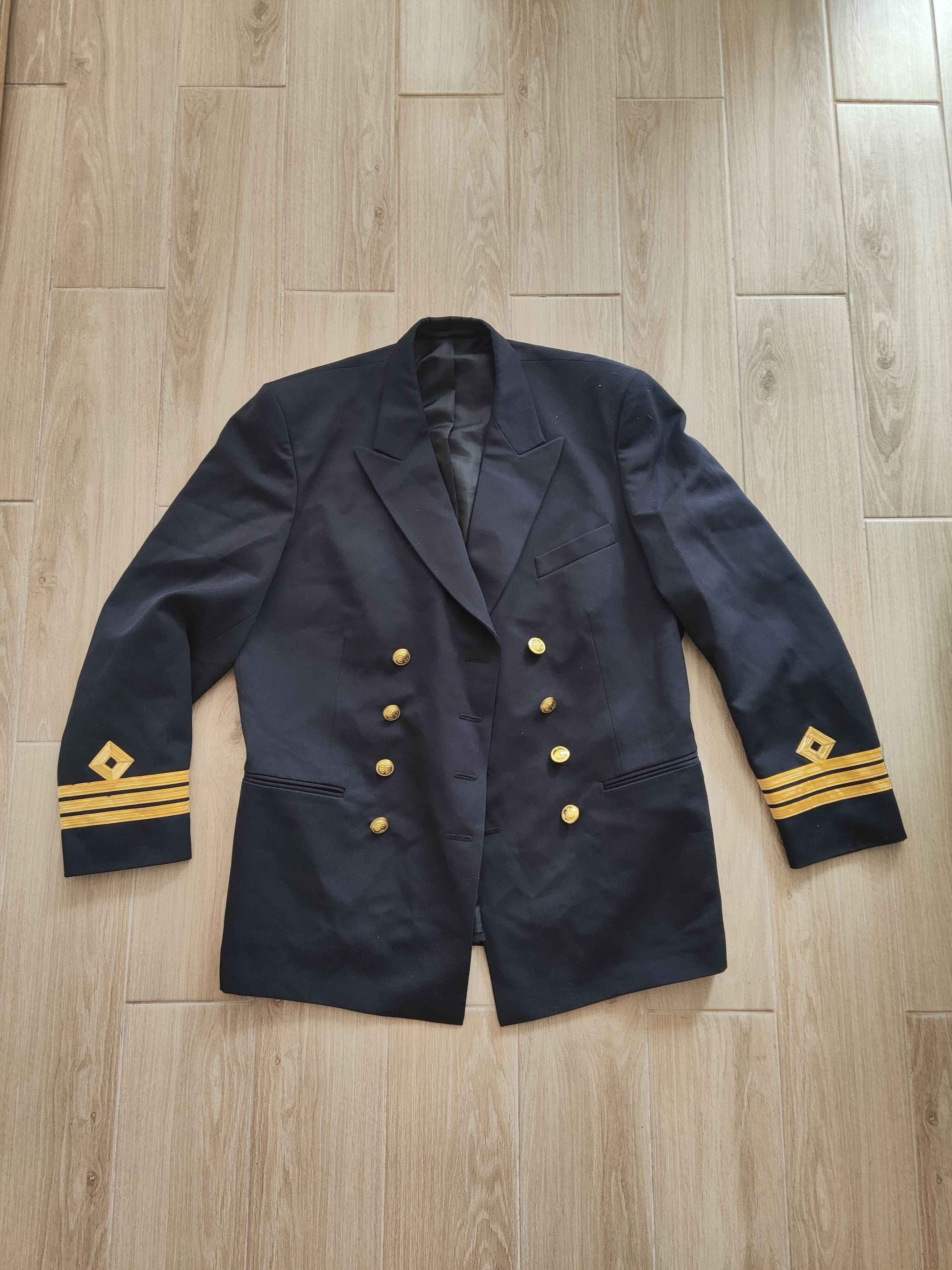 Vintage Vintage Norwegian Merchant Navy Captain’s Blazer Size 50L - 4 Thumbnail
