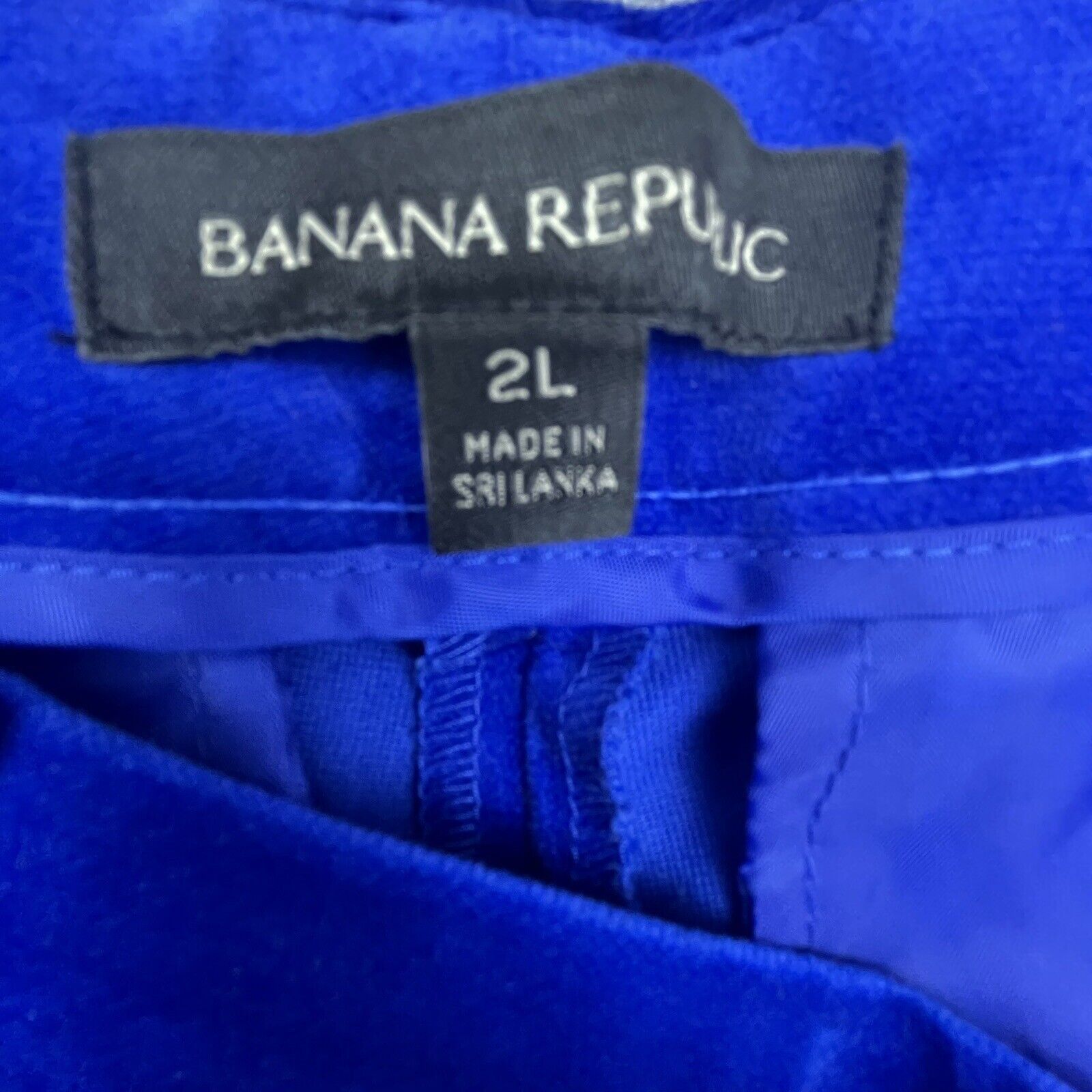 Banana Republic Banana Republic Pants Women 2L Blue Sloan Velvet Skinny Glam Size 26" / US 2 / IT 38 - 3 Thumbnail