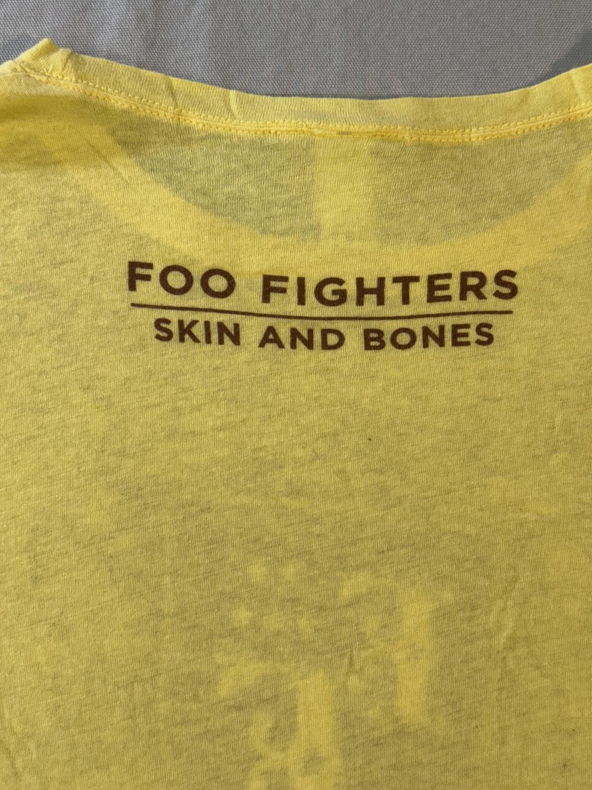 Next Level Apparel Foo Fighters Live Acoustic T-shirt Juniors Skin and Bones S Size S / US 4 / IT 40 - 5 Thumbnail