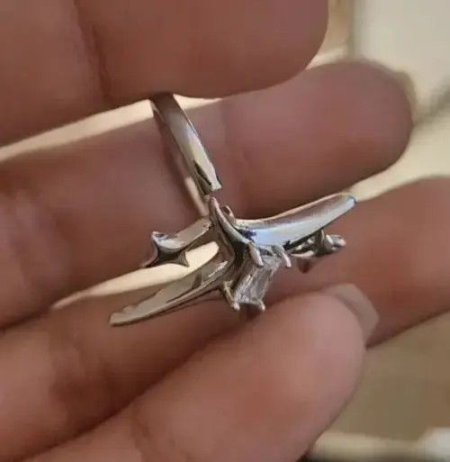 Jewelry Hamaoka x Koike Abstract Star Crystal Ring Size ONE SIZE - 3 Thumbnail